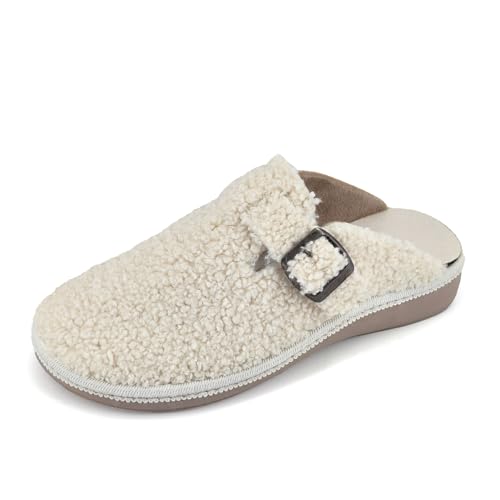 JOMIX Pantofole Sabot Donna Invernali Ciabatte Ragazze Pelose Calde da Casa