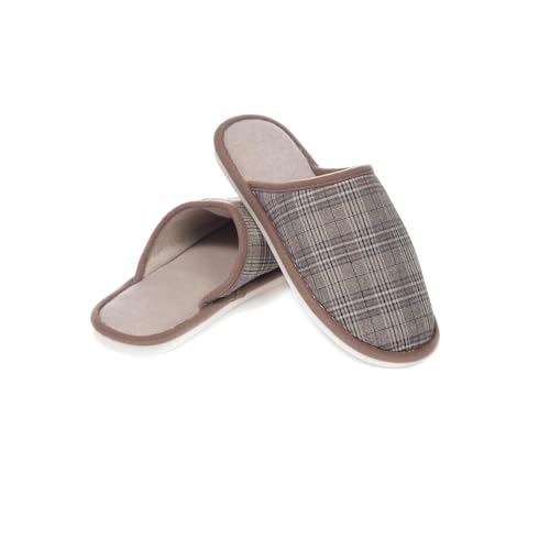 JOMIX Ciabatte Uomo Invernali da Casa Pantofole Pelose Calde Flat Termiche Comode e Morbide