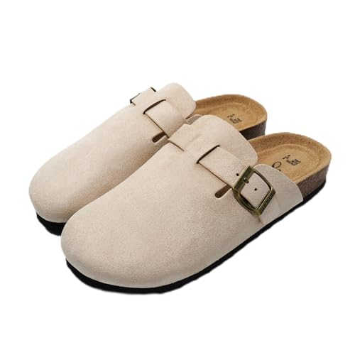JOMIX Sabot Donna Eleganti Punta Chiusa Suola Sughero MD2438