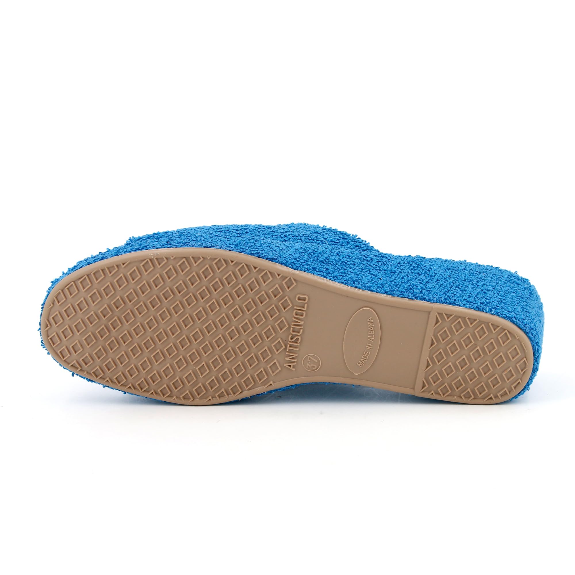 3Rose Chanclas de mujer monocolor de esponja con cuña interior de corcho