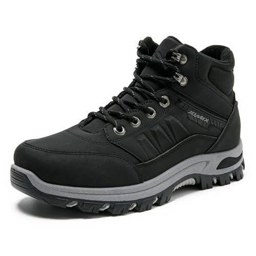 JOMIX Wanderschuhe Herren Trekking Schuhe Outdoor Stiefel Wasserdicht Rutschfest Knöchelhoch Trekkingschuhe Herren Hiking Boots