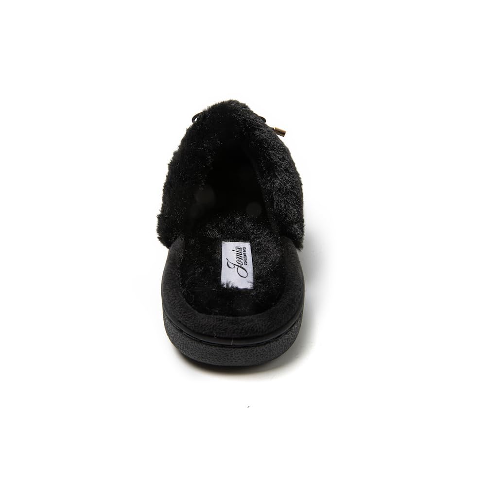 JOMIX Pantofole Donna Invernali Calde Pelose Flat Termiche Comode e Morbide MD1062