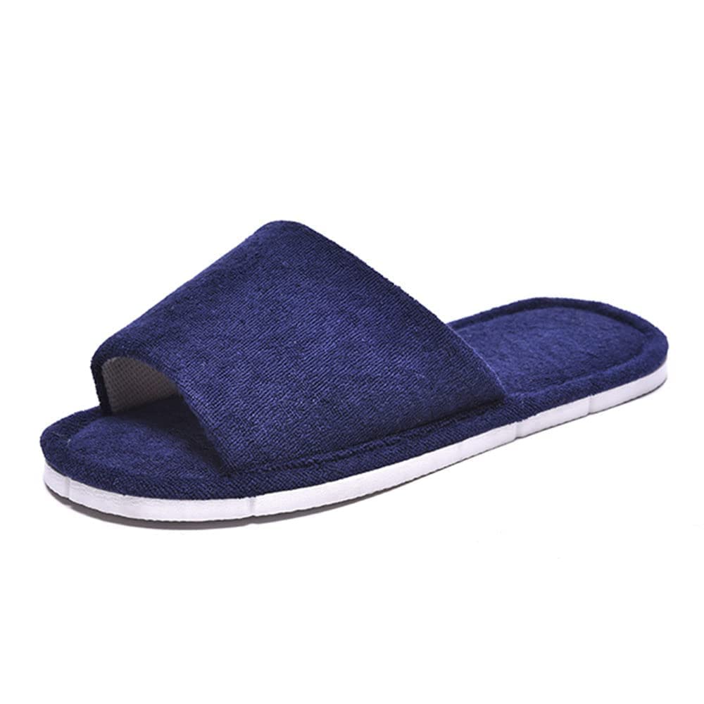 JOMIX Gäste Hausschuhe 2 Paar Gästehausschuhe Set Unisex Waschbare Frottierslipper Frottee Badeschuhe Reisen Hotel Pantoffeln Rustchfeste