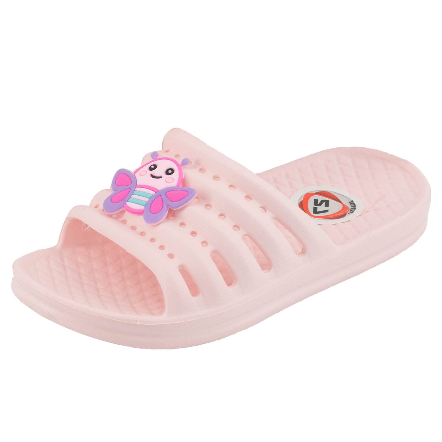 JOMIX Kinder Schlappen Jungen und Mädchen Sommer Bunte Dinosaurier Sandalen Weiche Badelatschen Badeschlappen Schwimmbad Meer Strand