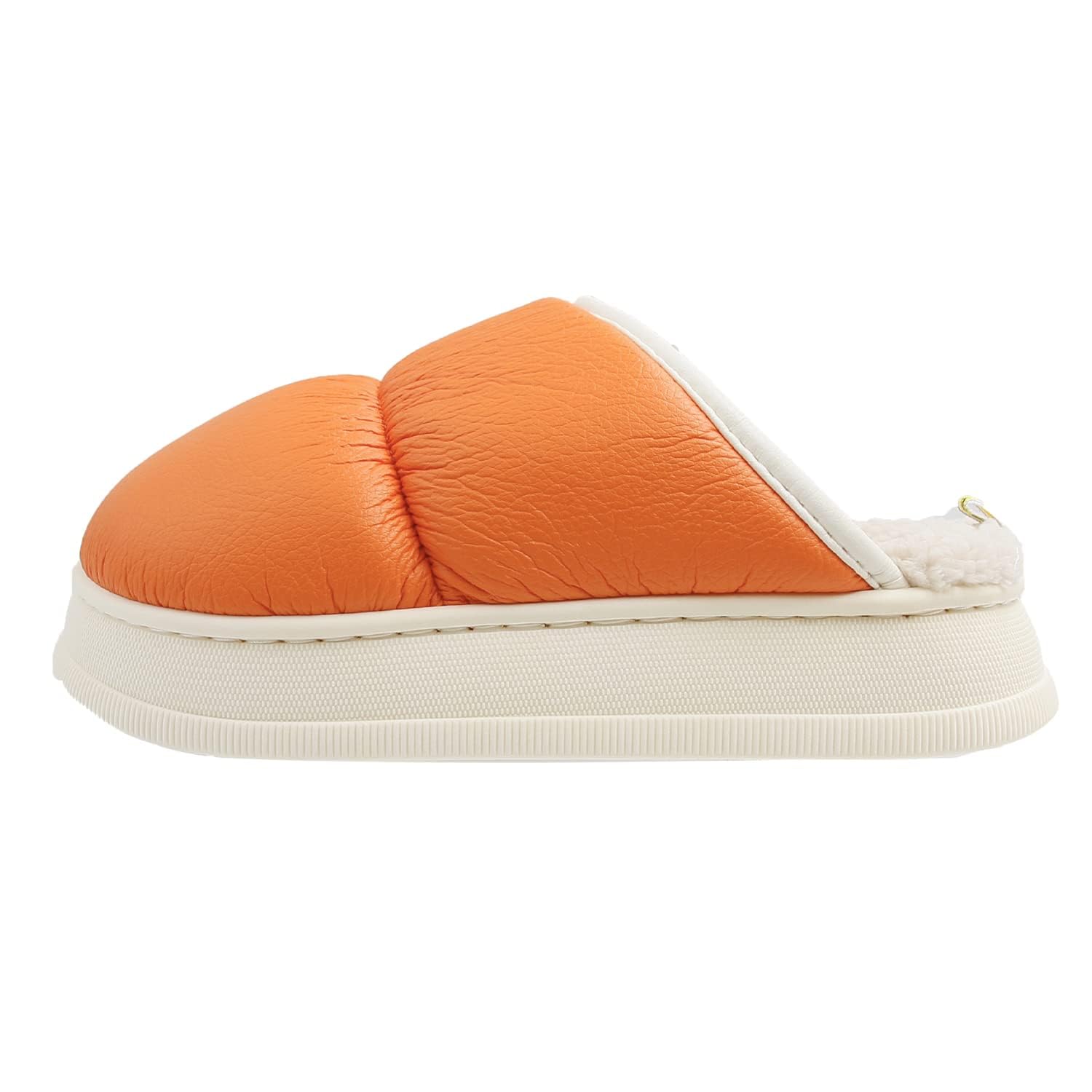 JOMIX Winter Hausschuhe Damen Fleece Gefüttert Pantoffeln Warme Plateau Hausschuhe Puff Slippers Weiche Puschen Indoor Outdoor