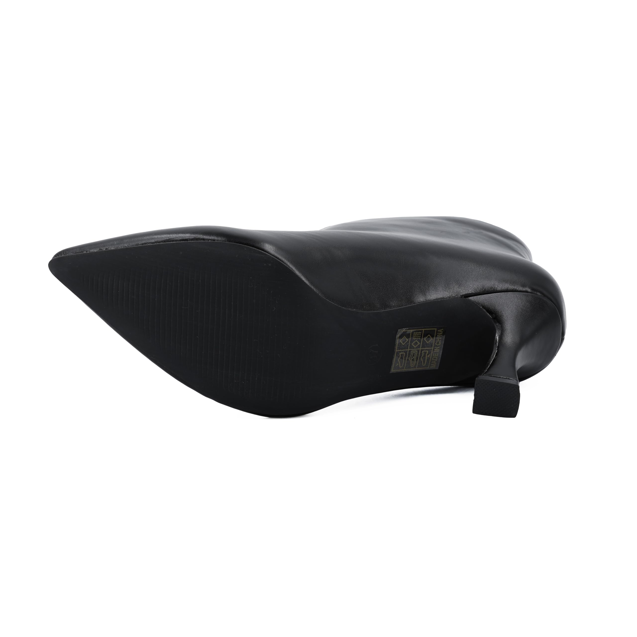 JOMIX Stivaletti Donna Stivali a Punta con Tacco a Spillo Stivali con Tacco Alto Stivaletti in Pelle Stivaletti Eleganti Alla Moda