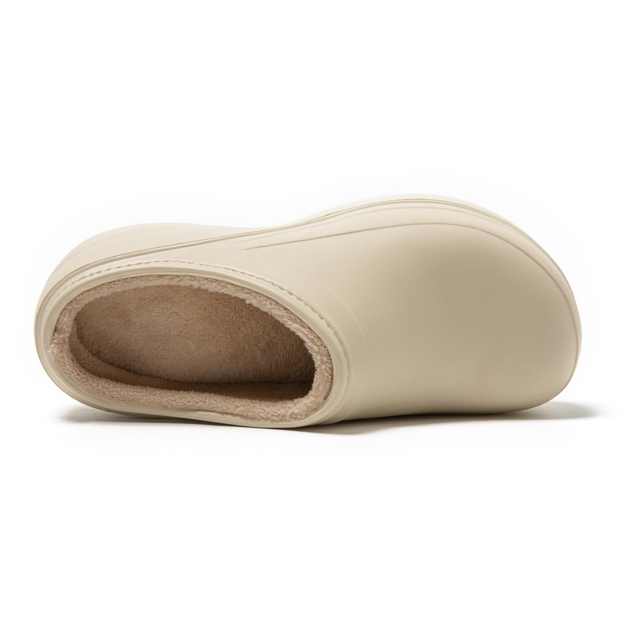 JOMIX Gefütterte Clogs Damen Hausschuhe Orthopädische Pantoletten Plüsch Pantoffeln Schlappen Winter Taumelschuhe Sandalen