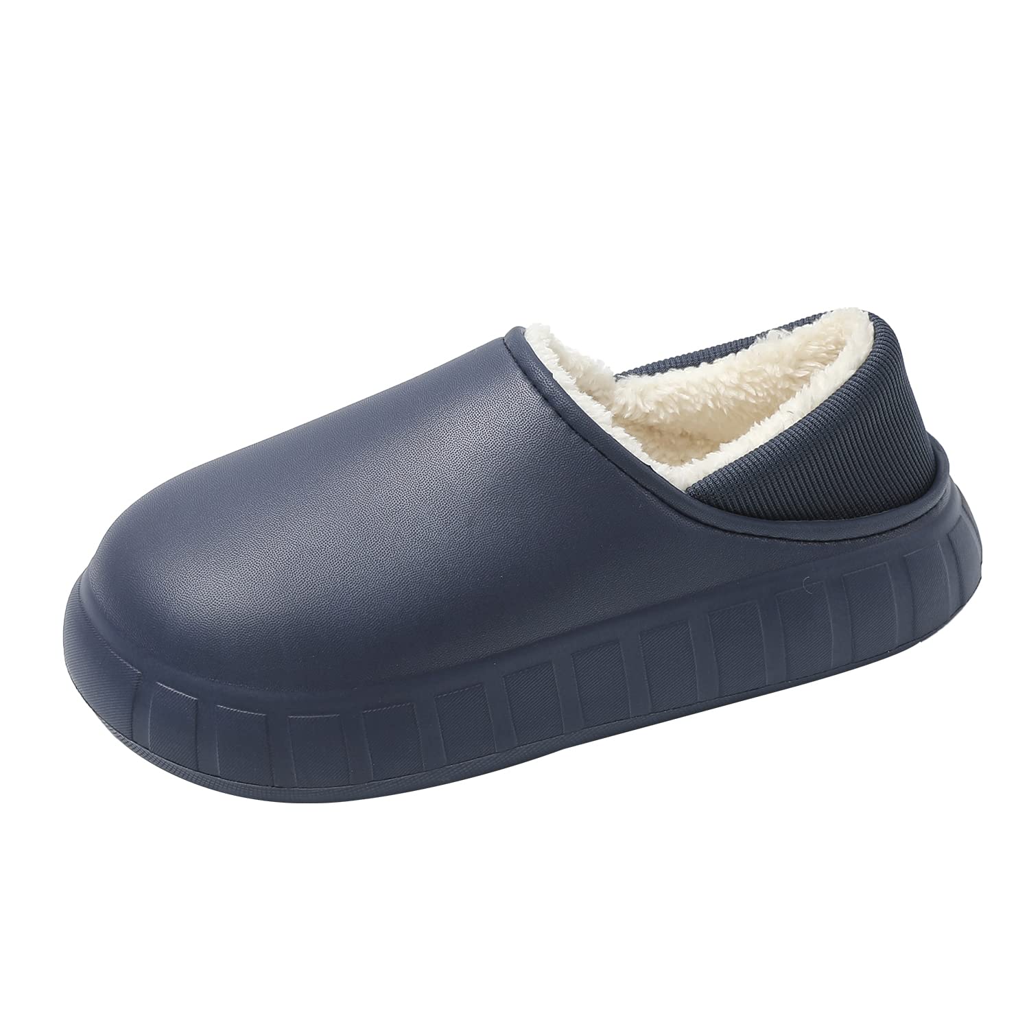 JOMIX Pantofole Donna Invernali Chiuse Ciabatte Pelose Calde da Casa Pantofole Mocassino Donna