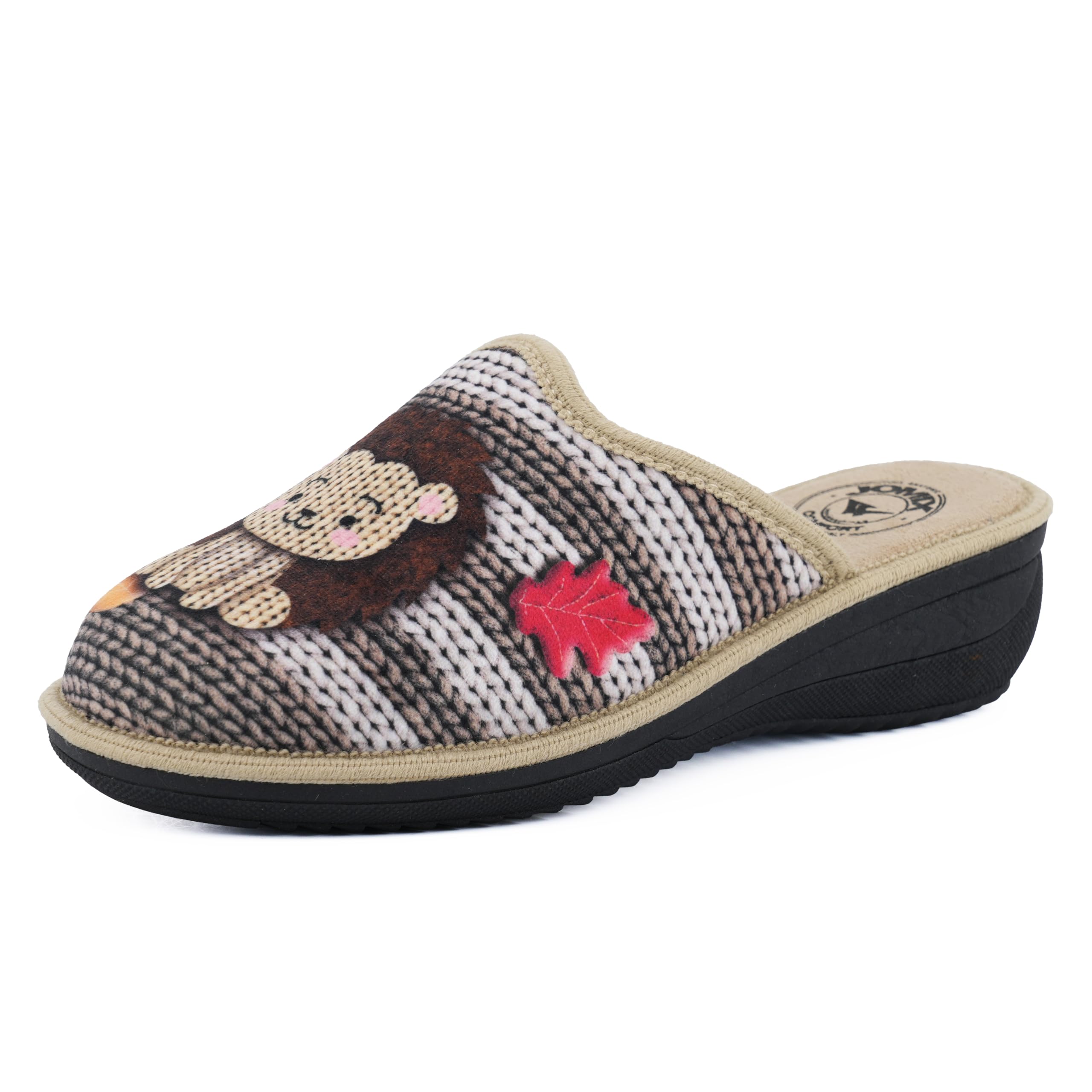 JOMIX Pantofole Donna Invernali Anatomiche Sottopiede Morbido di Alta Densità Mede in Italy