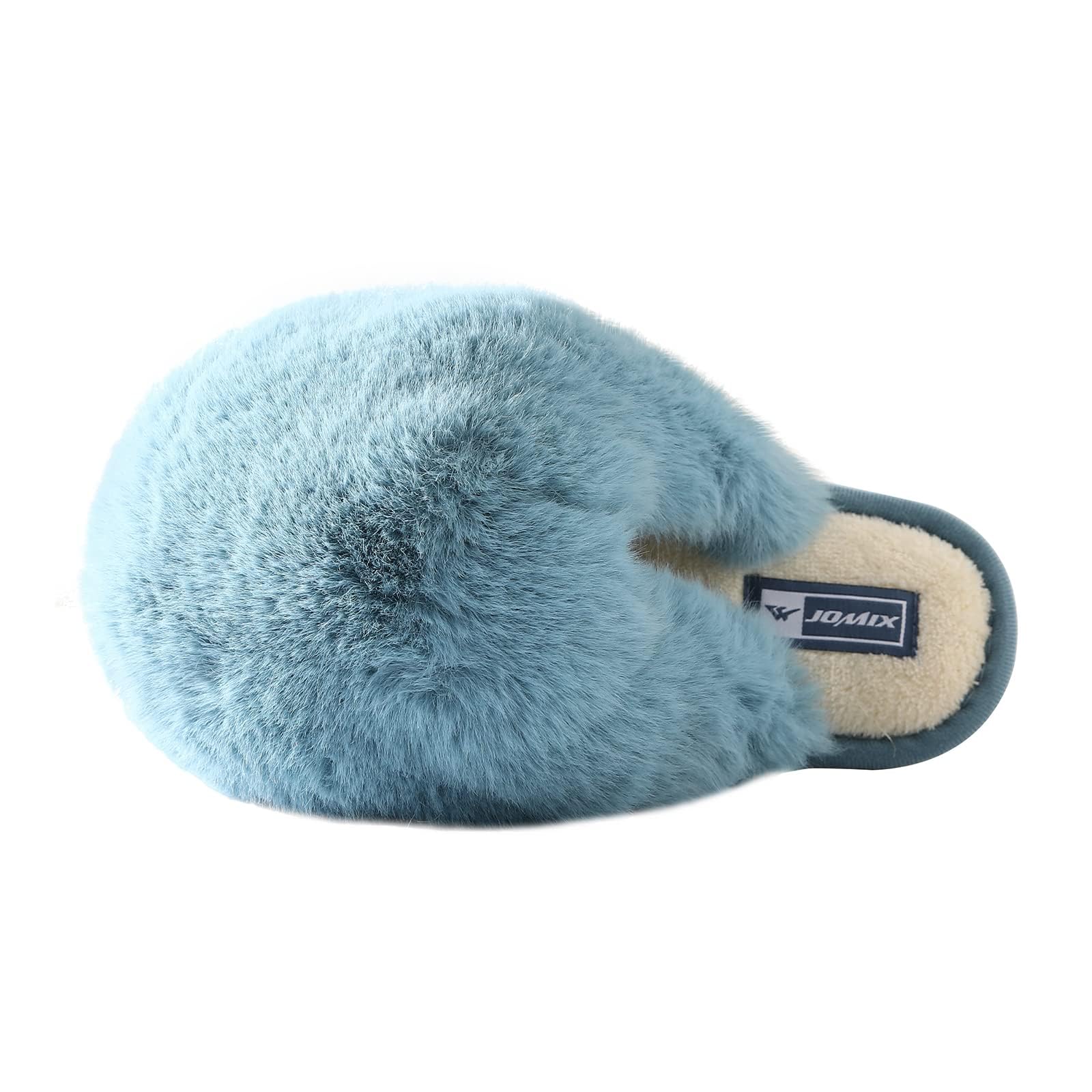 JOMIX Winter Hausschuhe Damen Warme Flauschige Pantoffeln Weiche Plüsch Slippers Modische Puschen Indoor