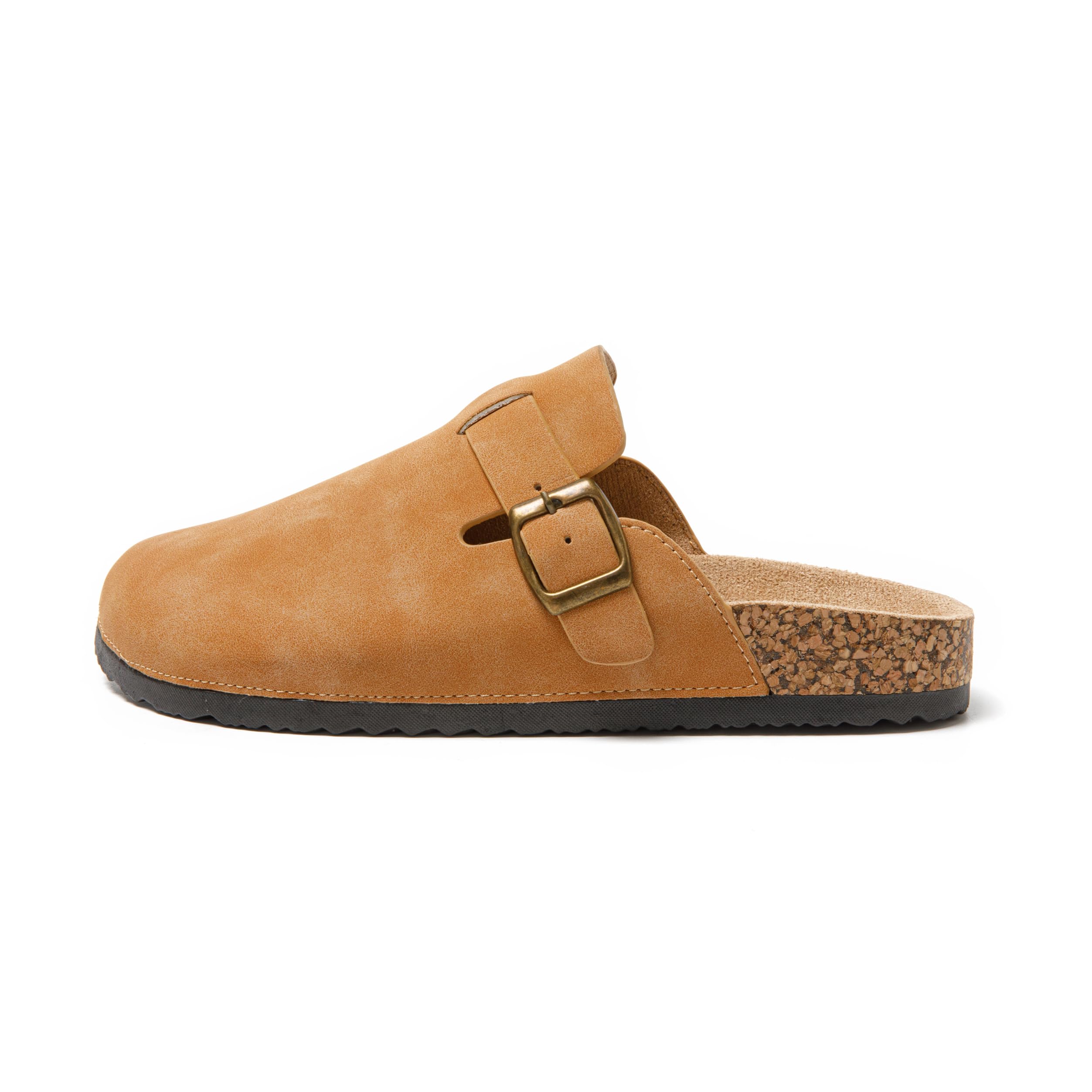 JOMIX Pantofole da Donna in Pelle Sintetica con Suola in Sughero