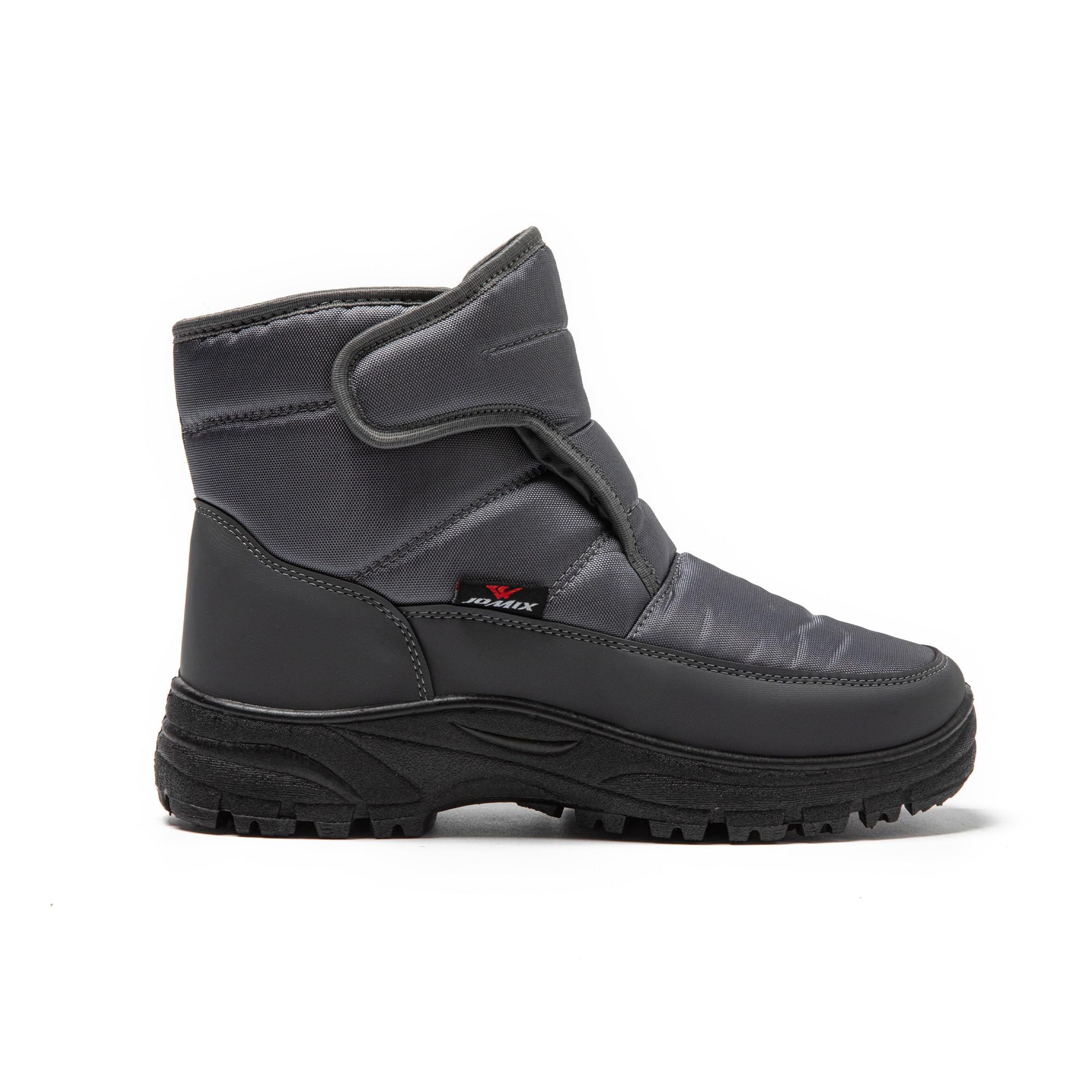 JOMIX Herren Schneestiefel Warme Pelzige Winterschuhe Wasserdichte Winterstiefel