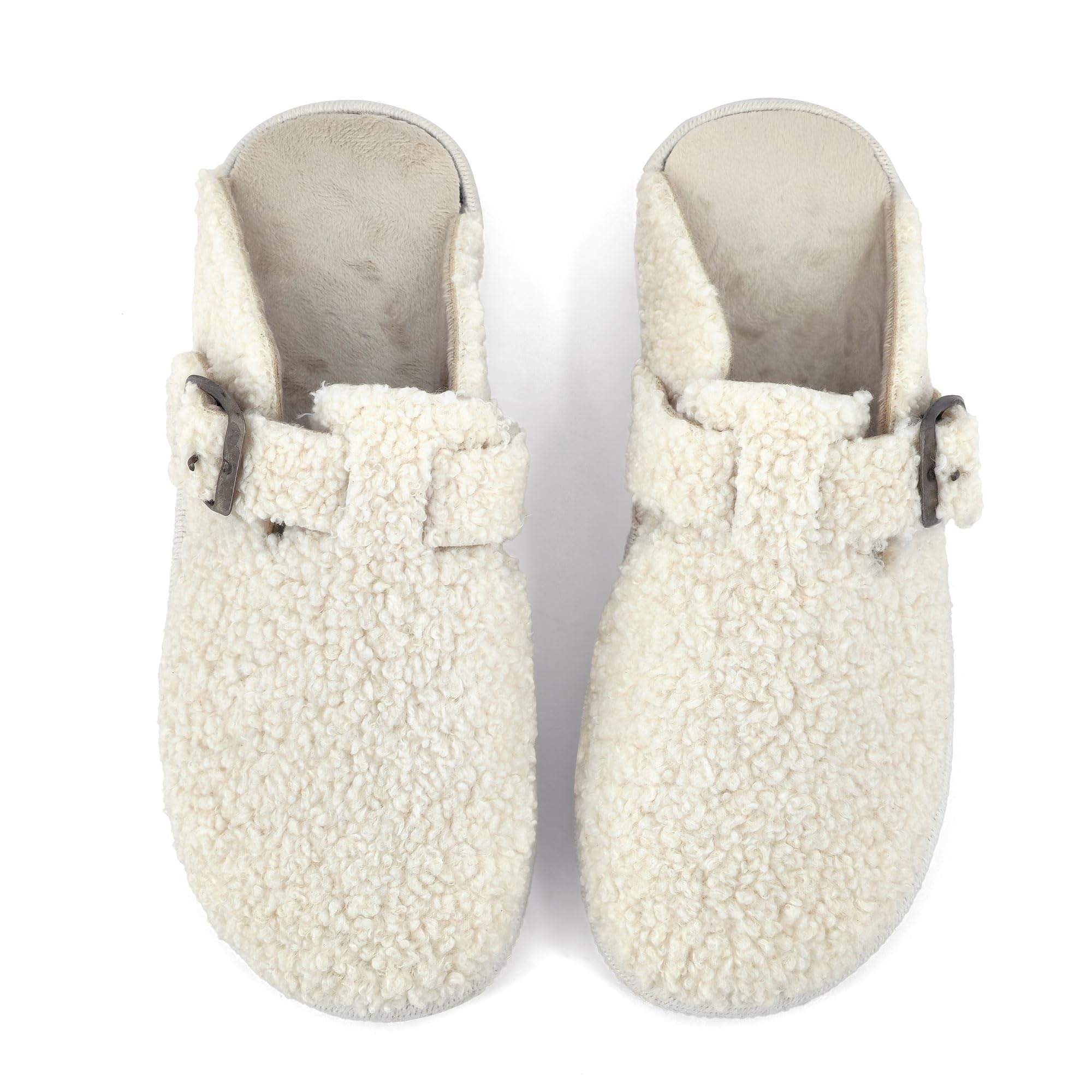 JOMIX Pantofole Sabot Donna Invernali Ciabatte Ragazze Pelose Calde da Casa