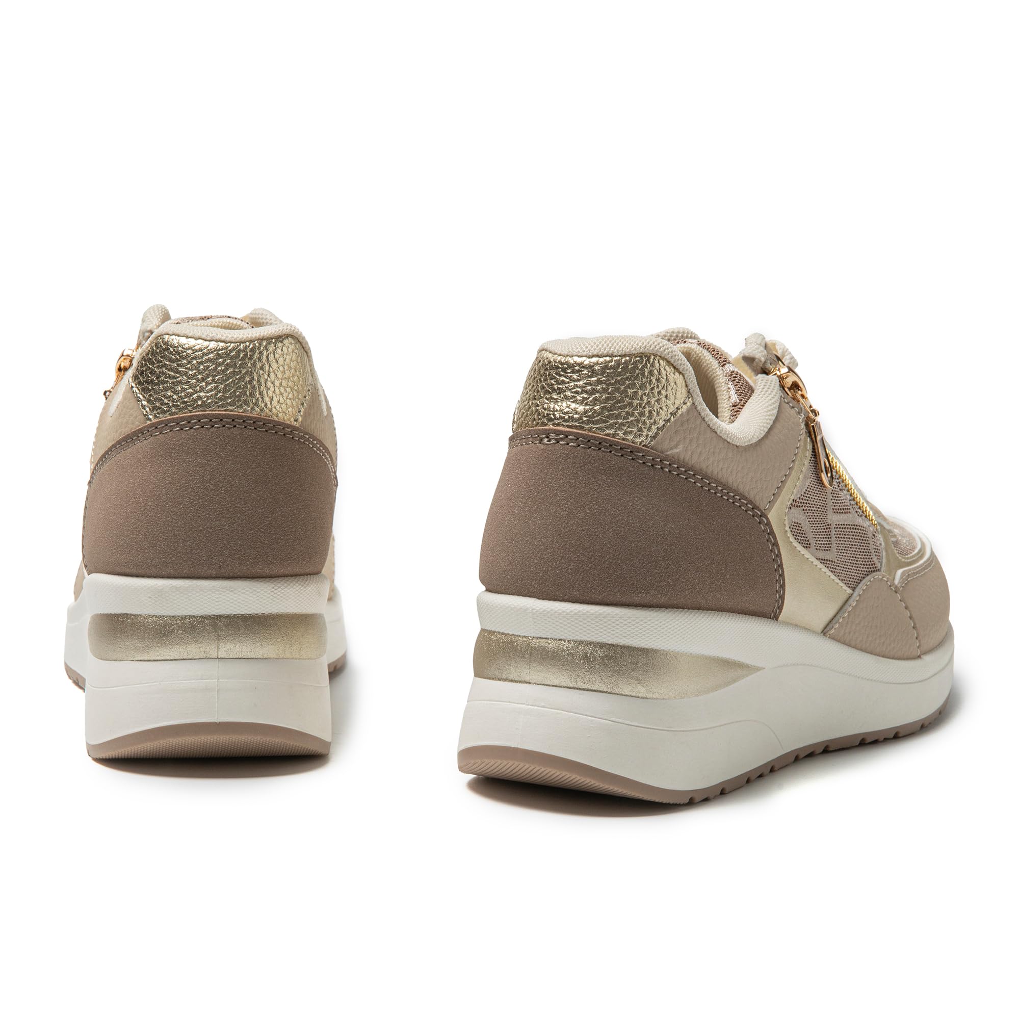 JOMIX Damen Sneaker Moden Sportschuhe Rutschfeste Freizeitschuhe Atmungsaktiv Joggingschuhe Bequeme Walkingschuhe Gym Fitness