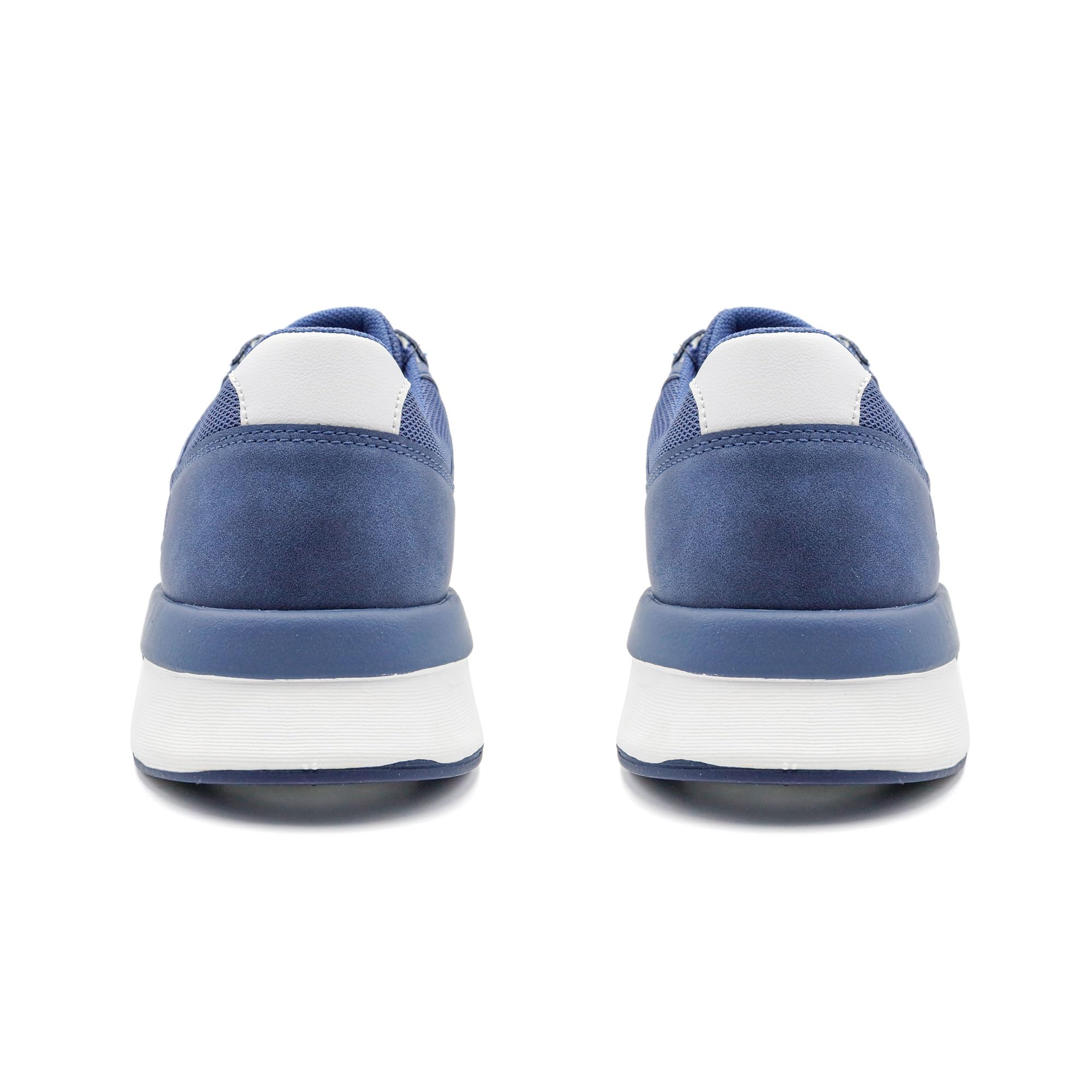 JOMIX Zapatillas Hombre Malla con Cordones Zapatos Depotivos Adultos Ligeras Sneakers Transpirables Running Gimnasio Correr Talla 40-45 EU