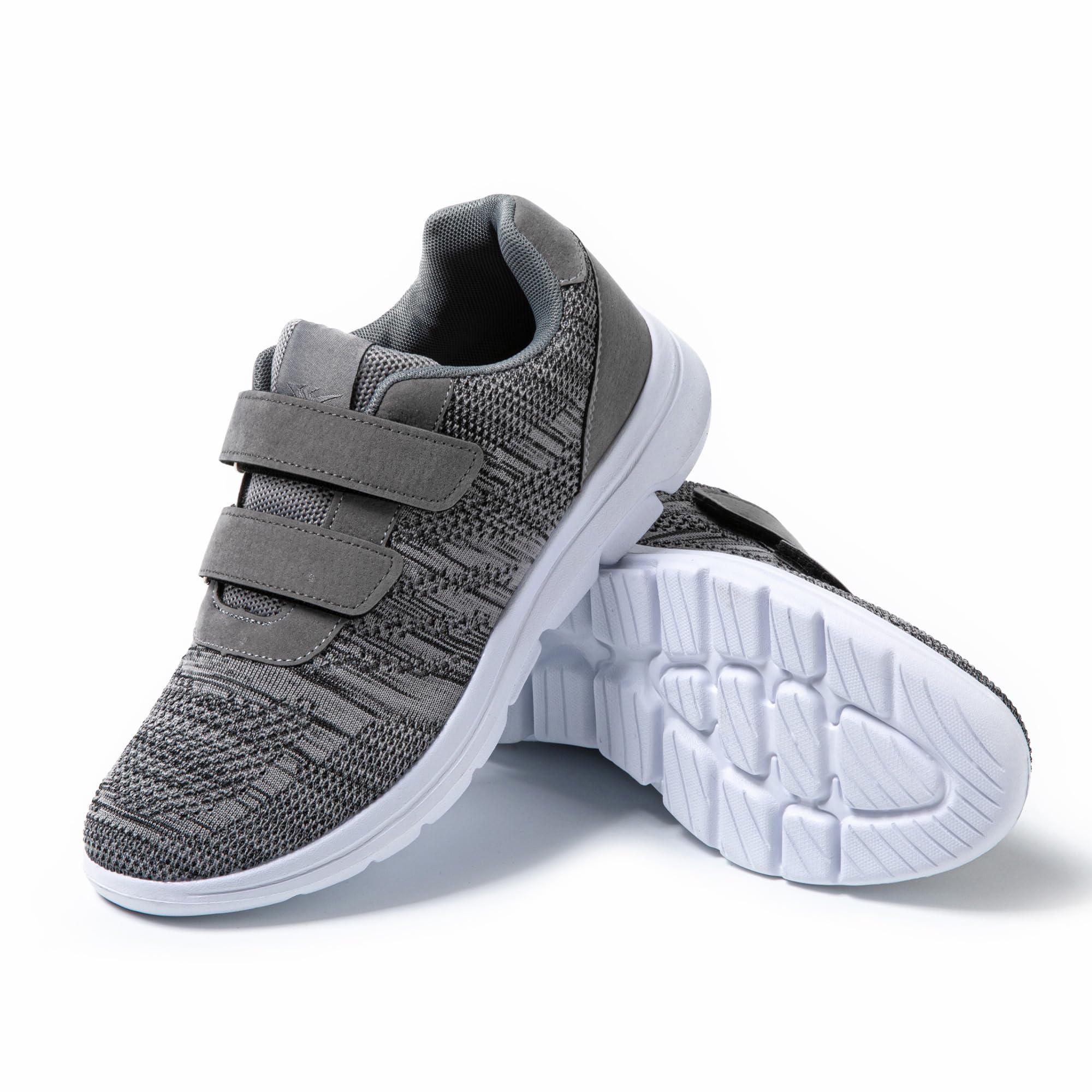 JOMIX Herren Sportschuhe mit Klettverschluss Leichte Turnschuhe Atmungsaktiv Laufschuhe Sneaker Walking Fitness Freizeitschuhe