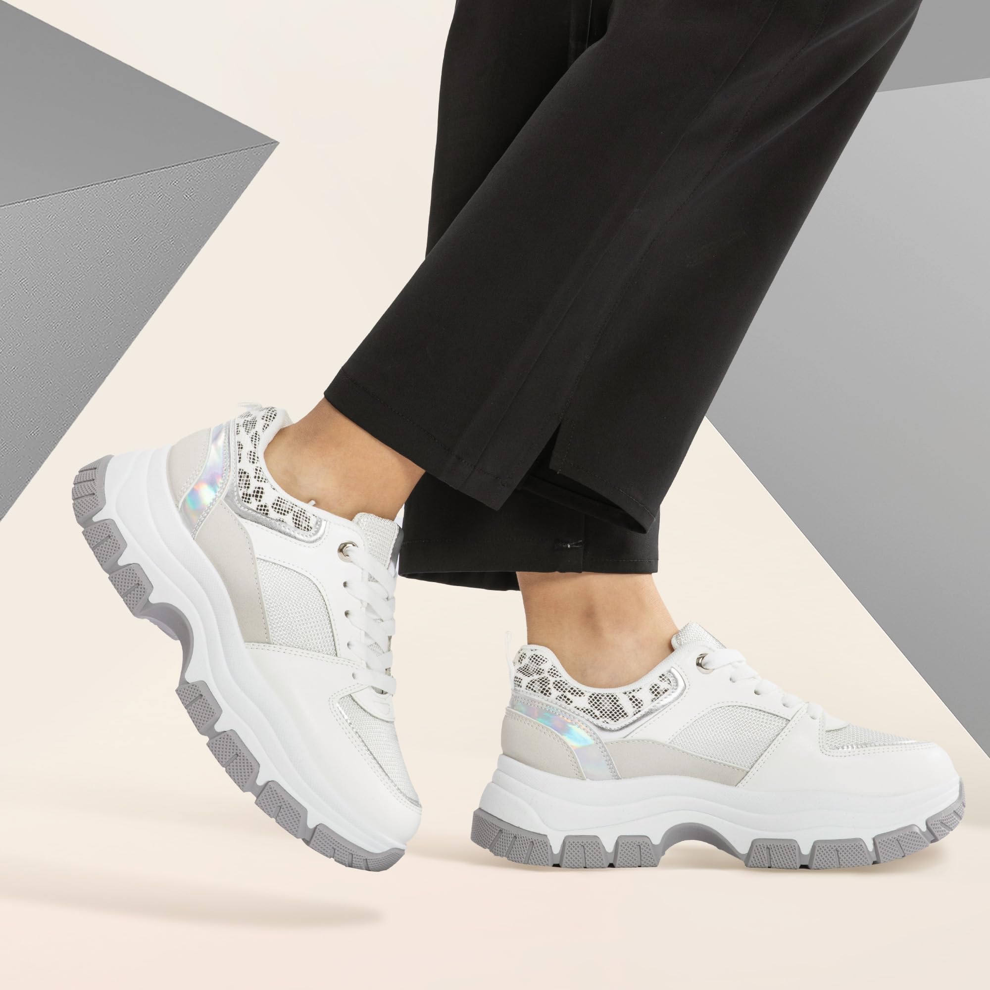 JOMIX Sneaker Sportive da Donna Comode Antiscivolo WSC250723