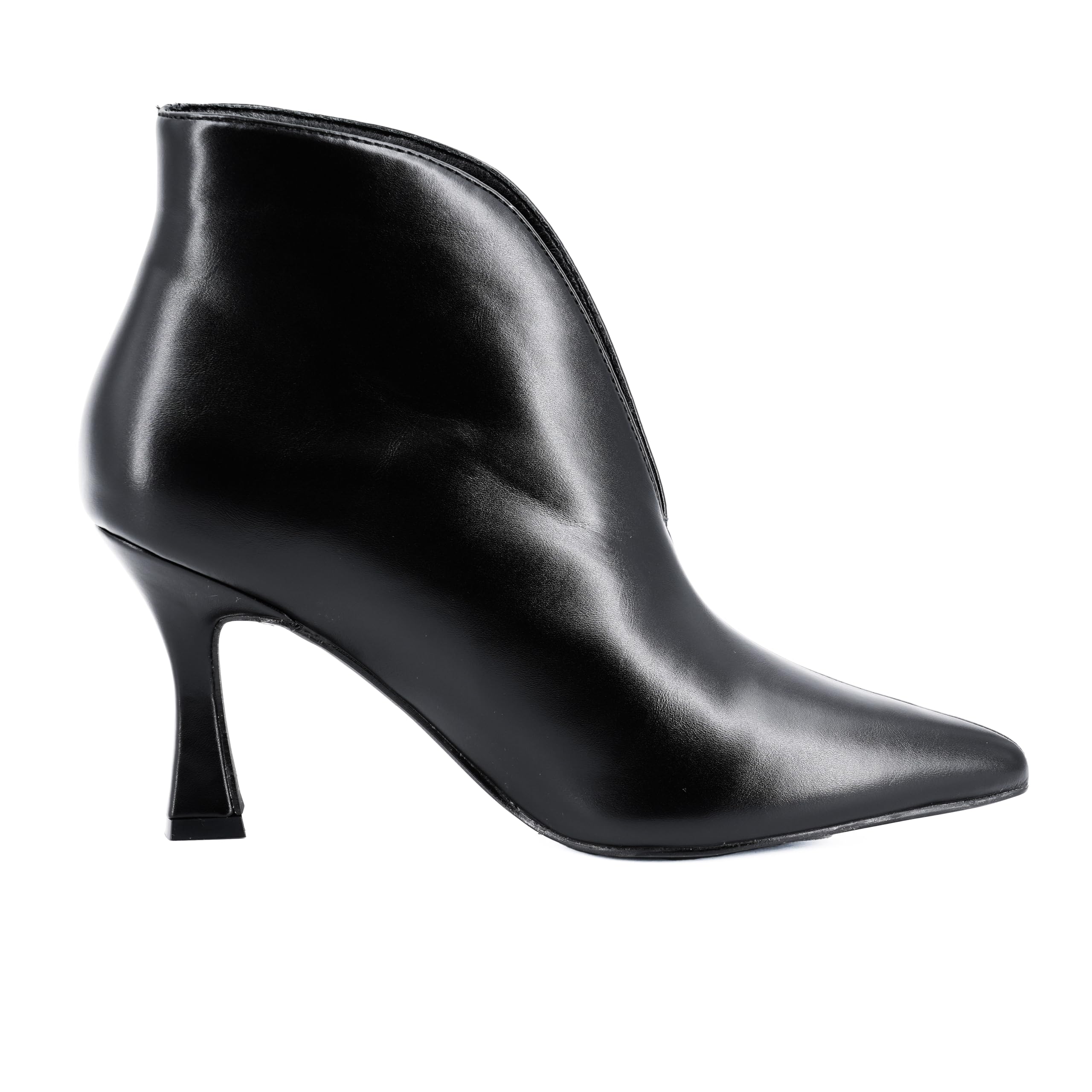 JOMIX Stivaletti Donna Stivali a Punta con Tacco a Spillo Stivali con Tacco Alto Stivaletti in Pelle Stivaletti Eleganti Alla Moda