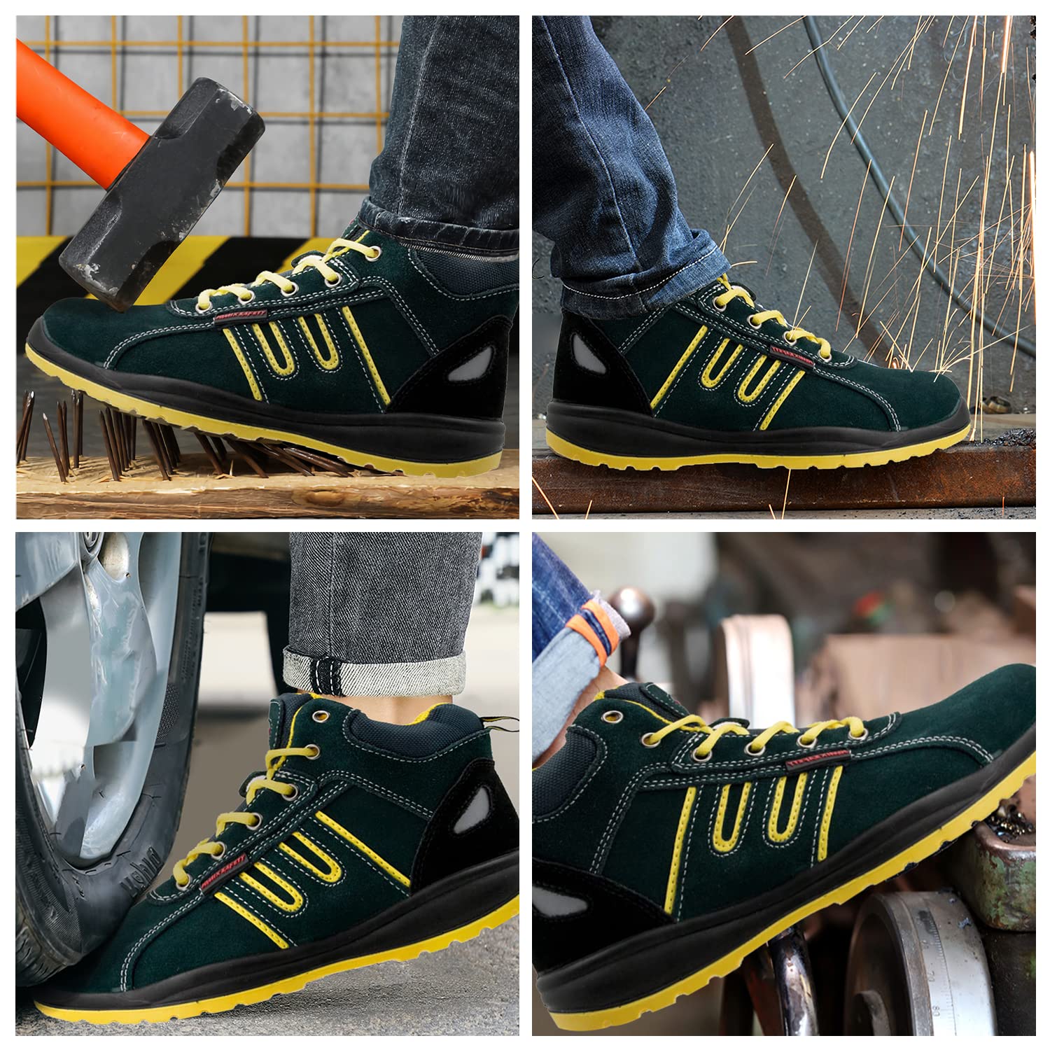 JOMIX Scarpe Lavoro Antinfortunistiche Uomo Donna Unisex S1P SRC