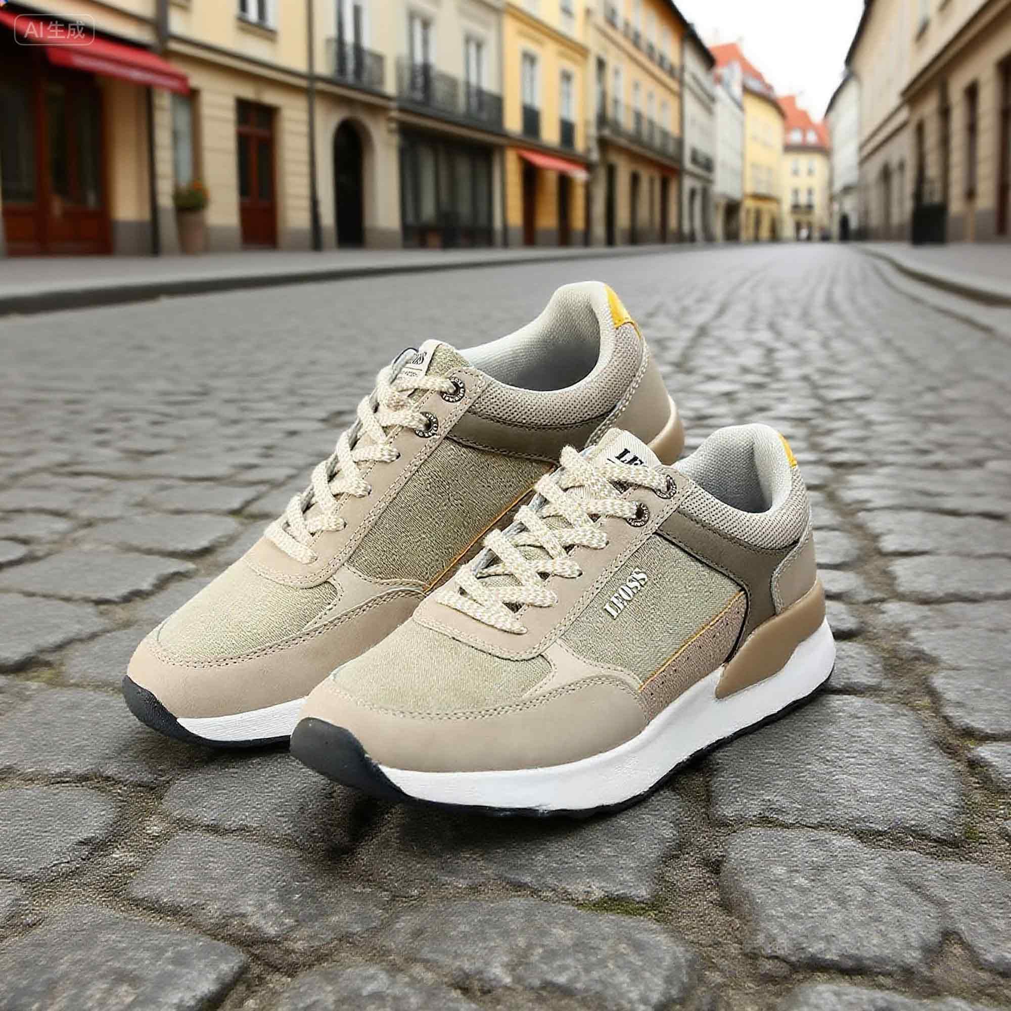 LEOSS ORIGINAL Zapatillas Casual Transpirables para Hombre con Cordones