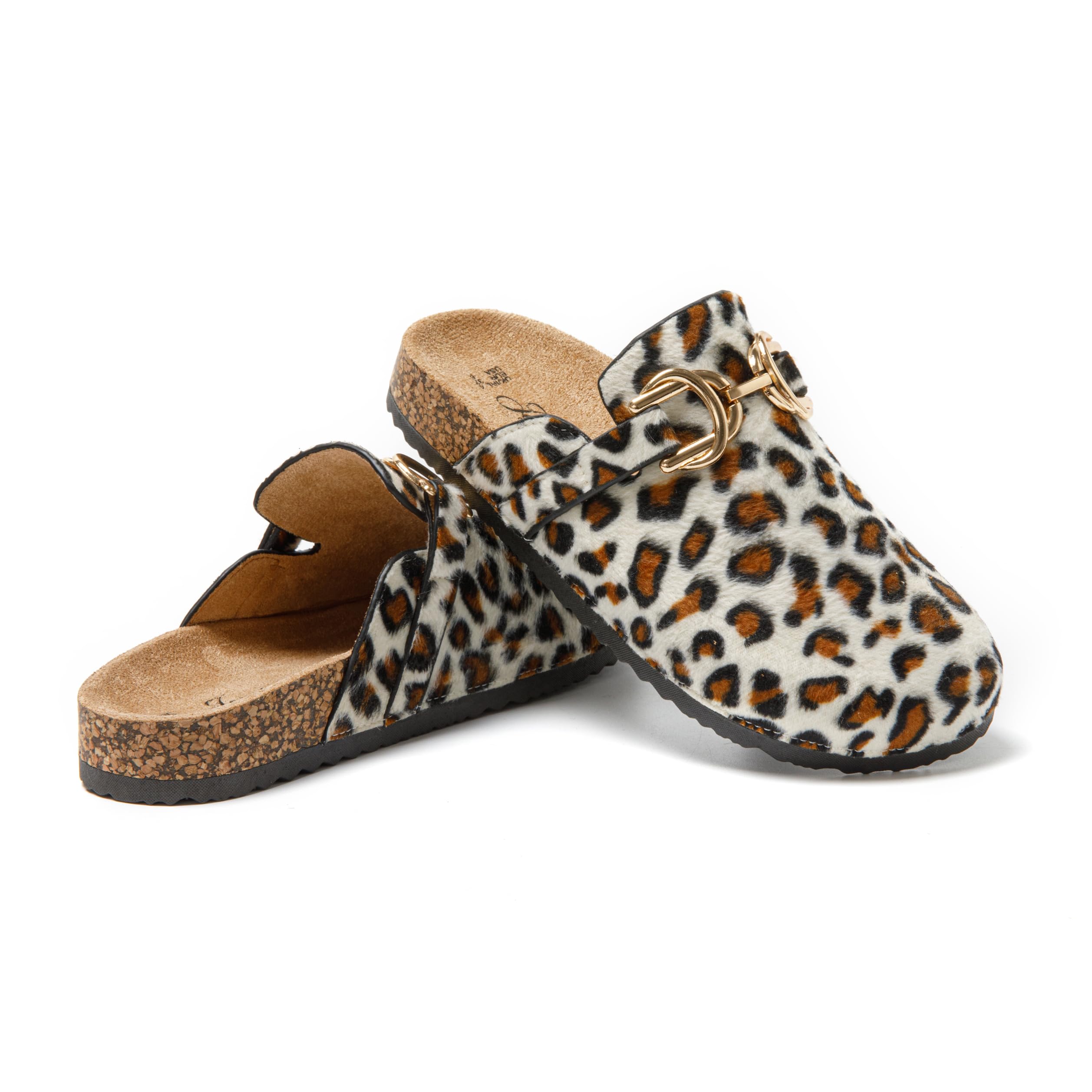 JOMIX Sabot Donna Eleganti Punta Chiusa Suola Sughero