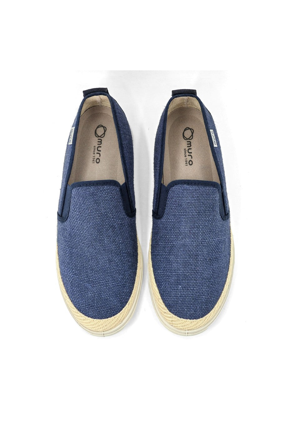 MURO GARRIDO Scarpe da uomo casual eleganti e senza lacci ESGM