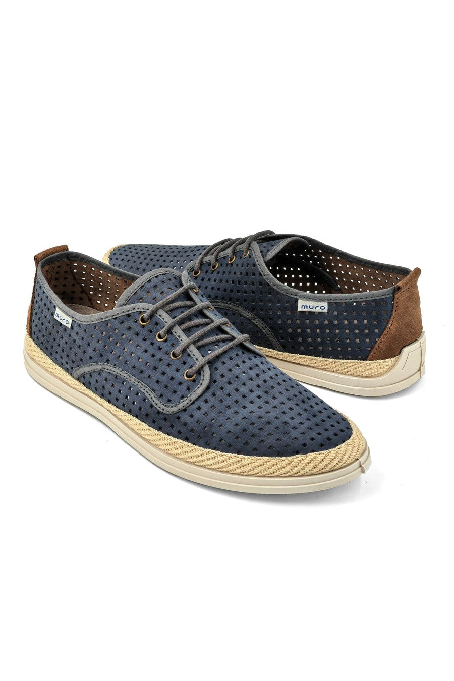 MURO GARRIDO Scarpe da uomo casual eleganti e senza lacci ESGM