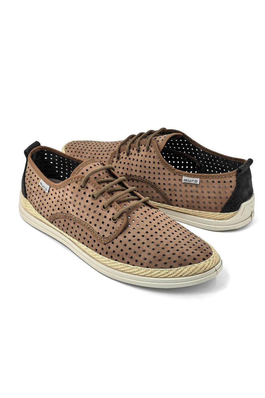 MURO GARRIDO Scarpe da uomo casual eleganti e senza lacci ESGM