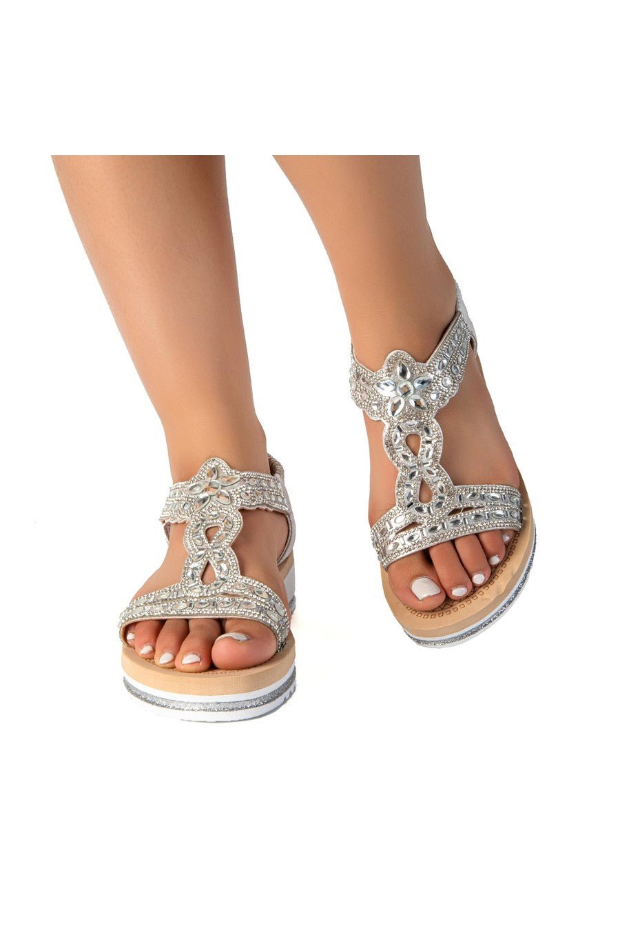 JOMIX Sandali Infradito Donna Estivi Bassi Comodi Eleganti SD9024