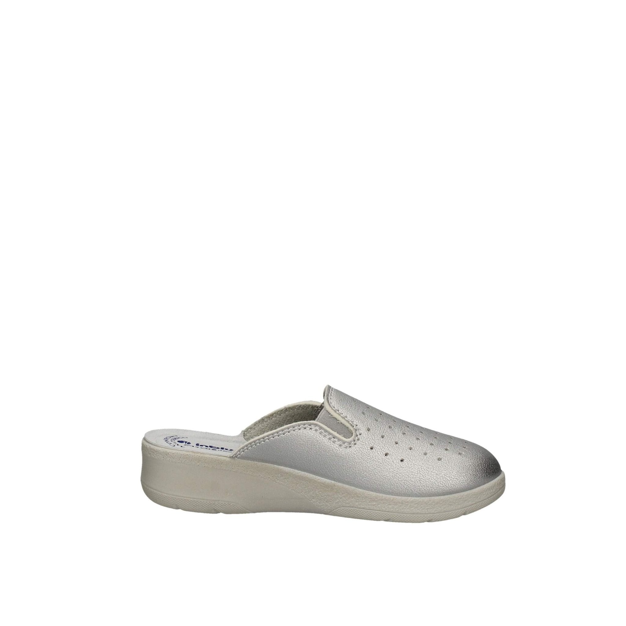 inblu Color Azul Zuecos con Inserciones Elásticas, Obstrucción Mujer