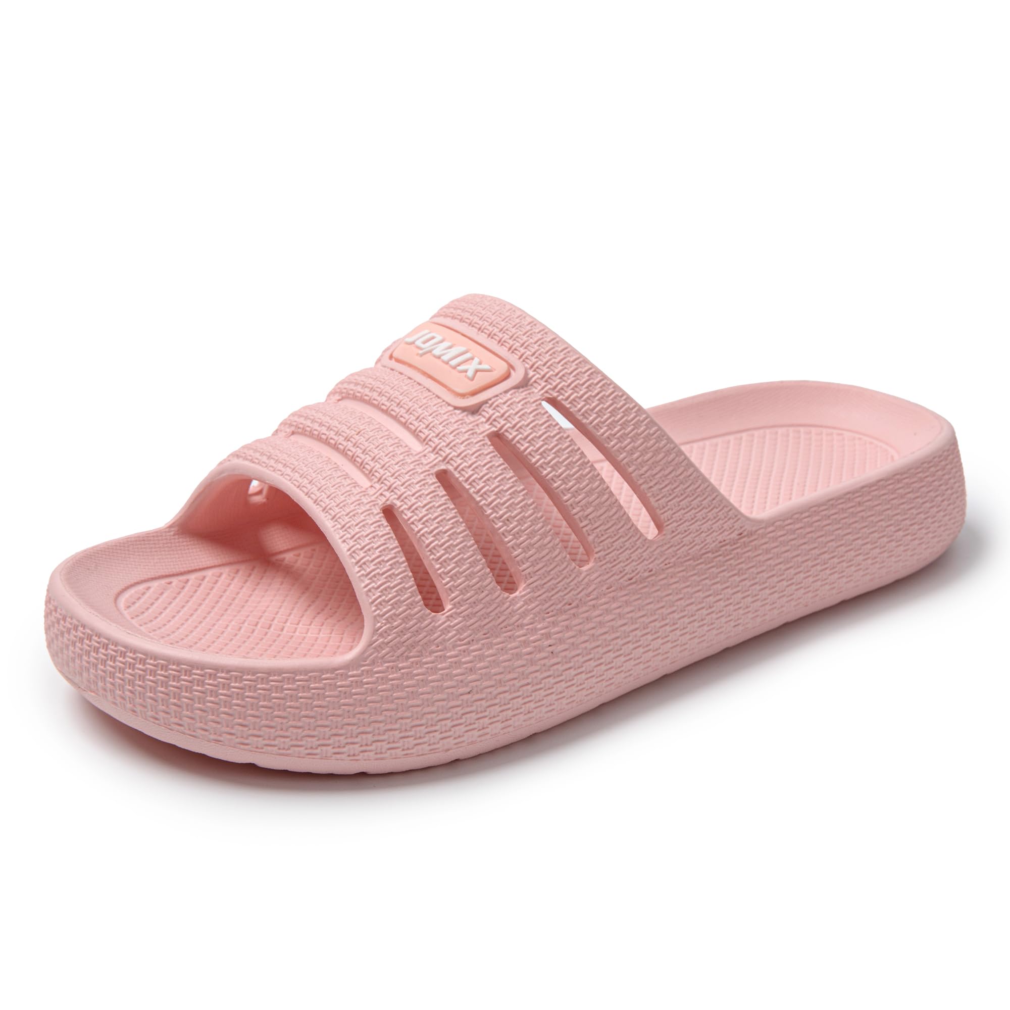 JOMIX Badelatschen Damen Sommer Badeschlappen Slides Weich Schlappen Gummi Sandalen Rutschfest Strand Schwimmen Pantoletten Indoor Outdoor
