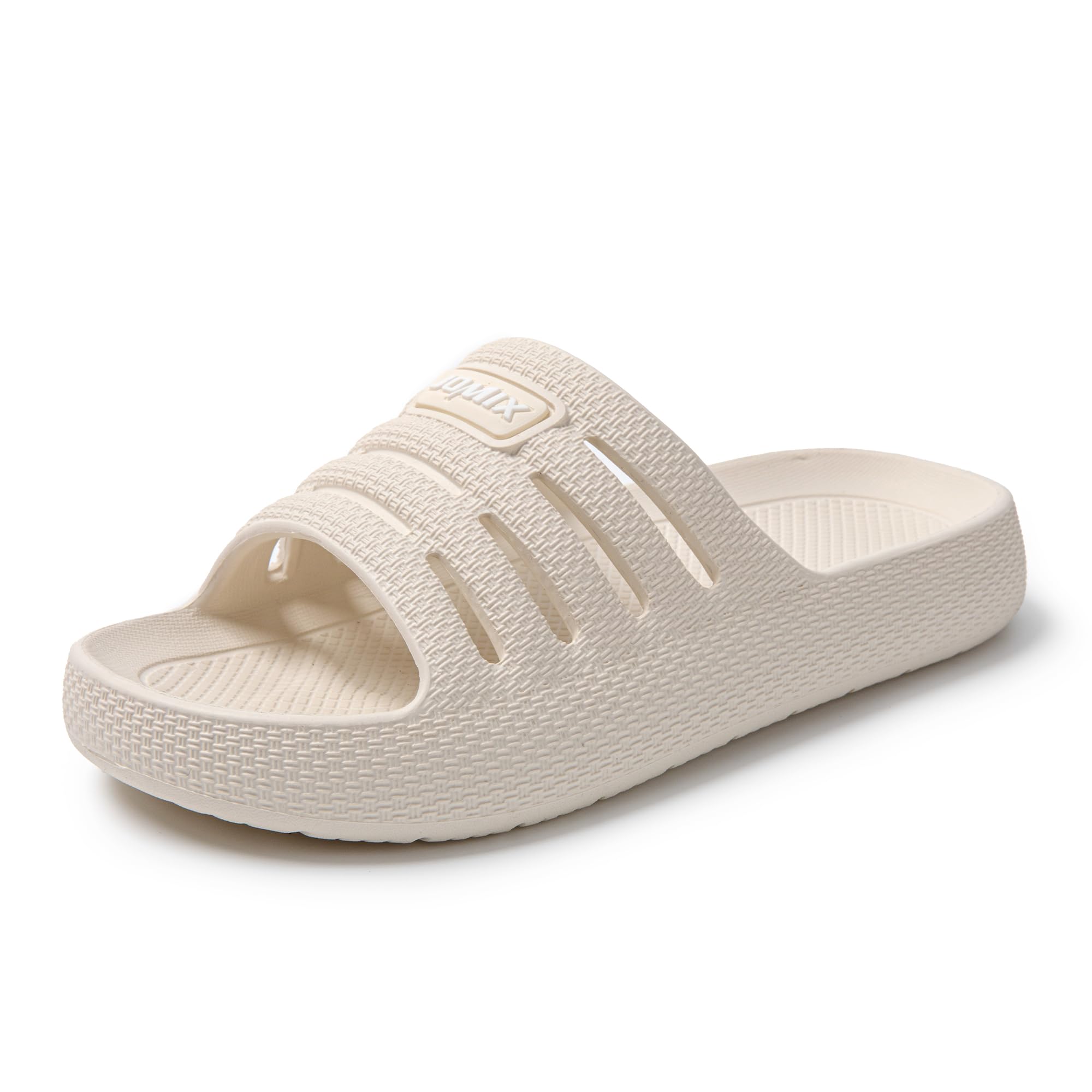 JOMIX Badelatschen Damen Sommer Badeschlappen Slides Weich Schlappen Gummi Sandalen Rutschfest Strand Schwimmen Pantoletten Indoor Outdoor