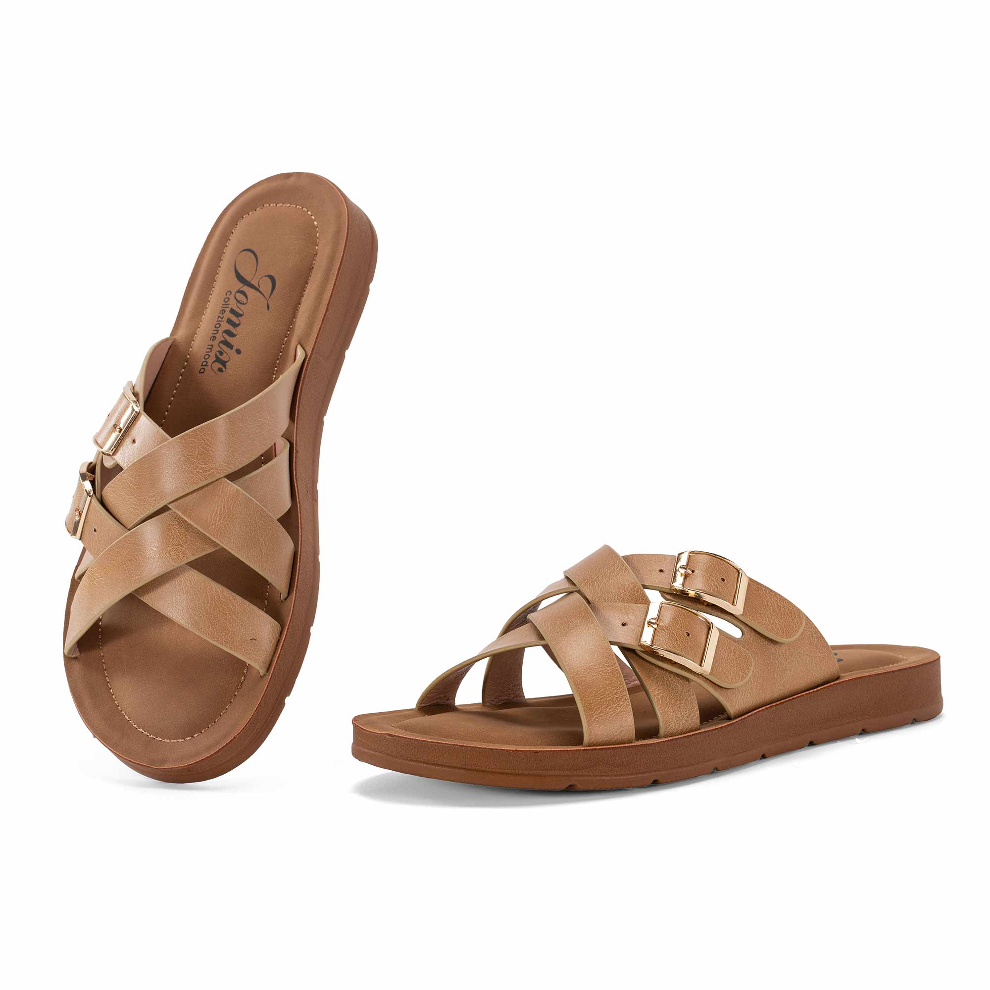 JOMIX Ciabatte da Spiaggia Estive da Donna Pantofole Eleganti e Casual Morbide WFC250183