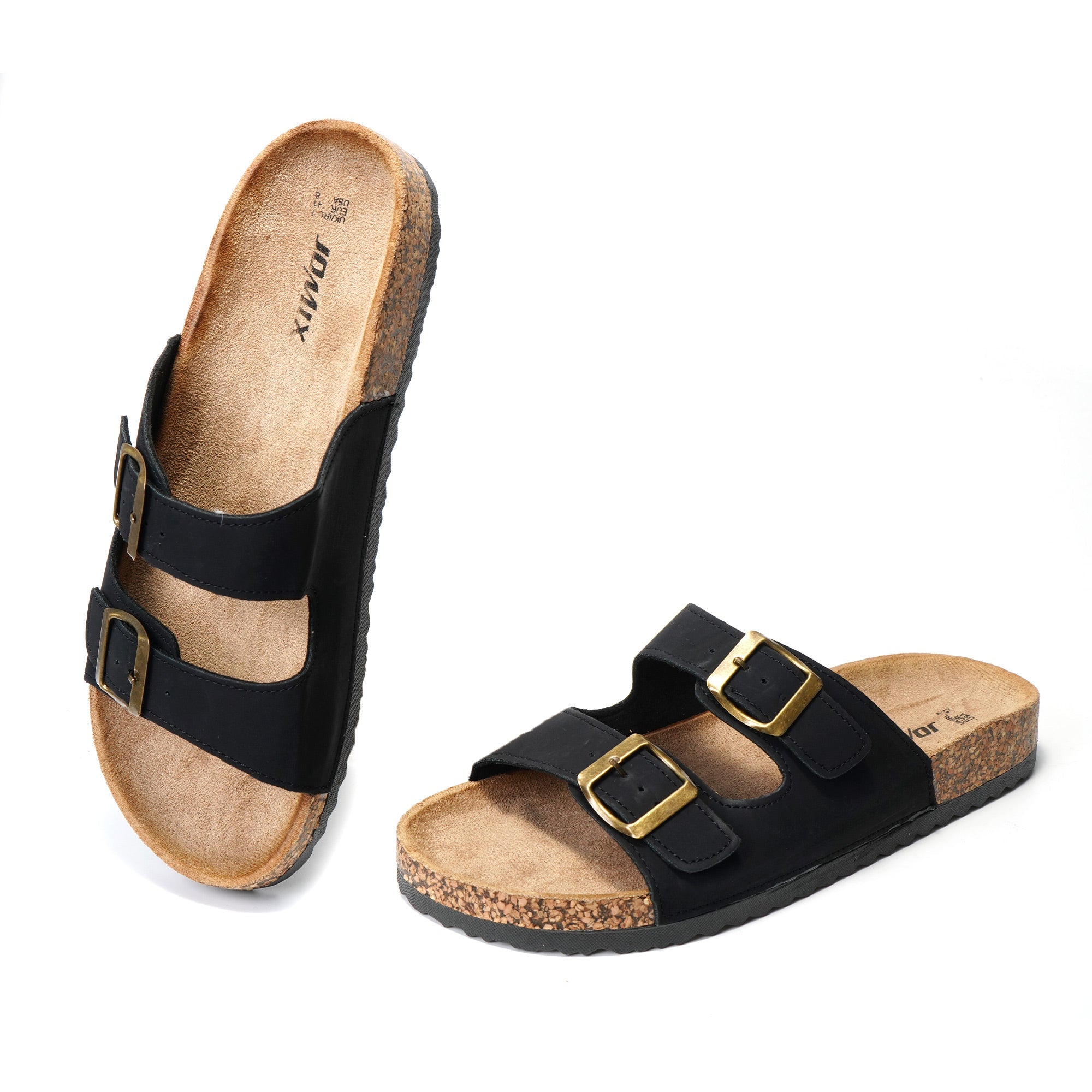 JOMIX Ciabatte da Uomo con Suola in Sughero Pantofole da Spiaggia Estive MCX250210