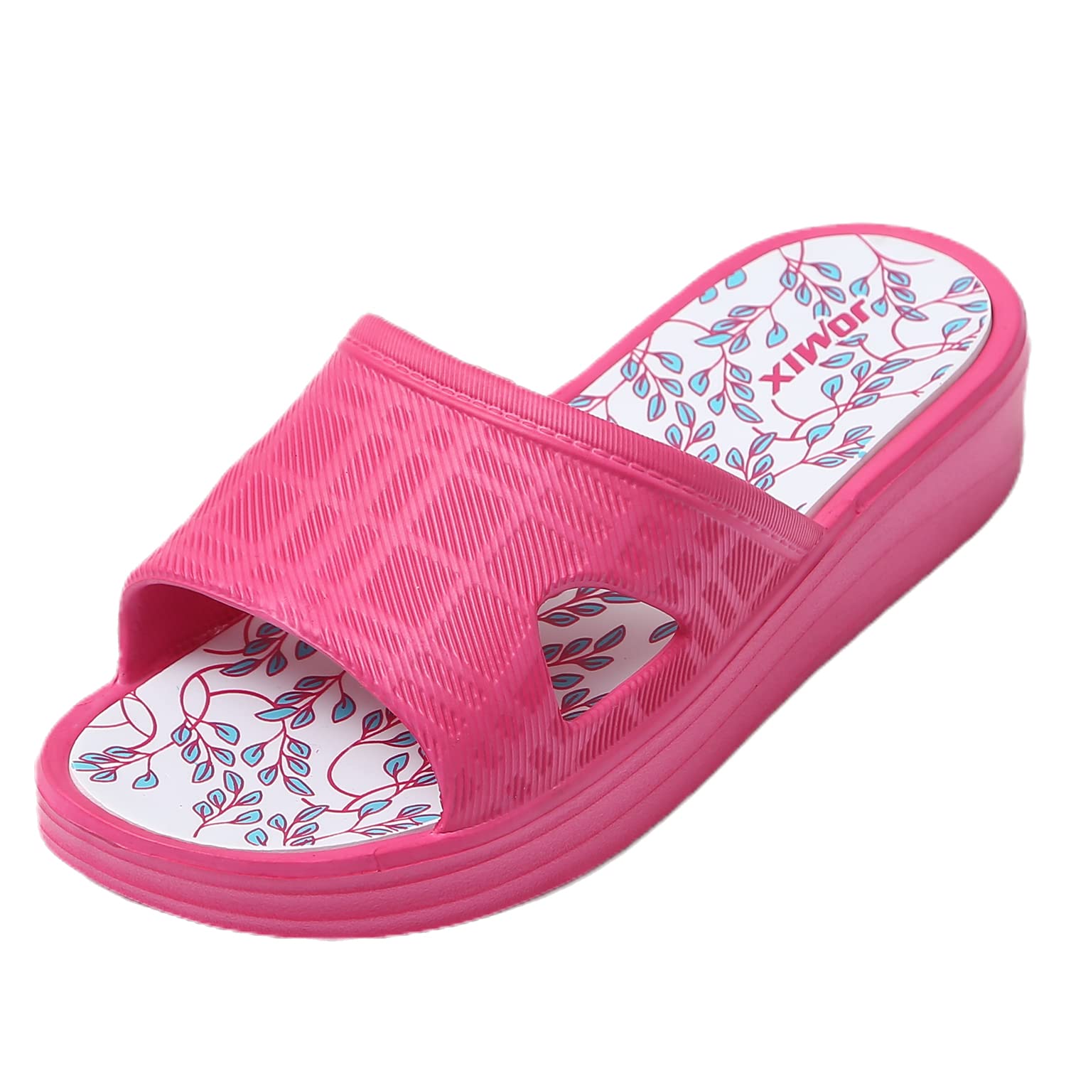 JOMIX Ciabatte Donna Estive con Zeppa Comode Mare Casa Piscina in Gomma EVA SD9216