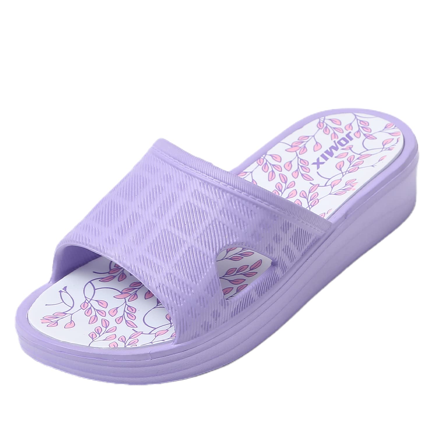 JOMIX Ciabatte Donna Estive con Zeppa Comode Mare Casa Piscina in Gomma EVA SD9216