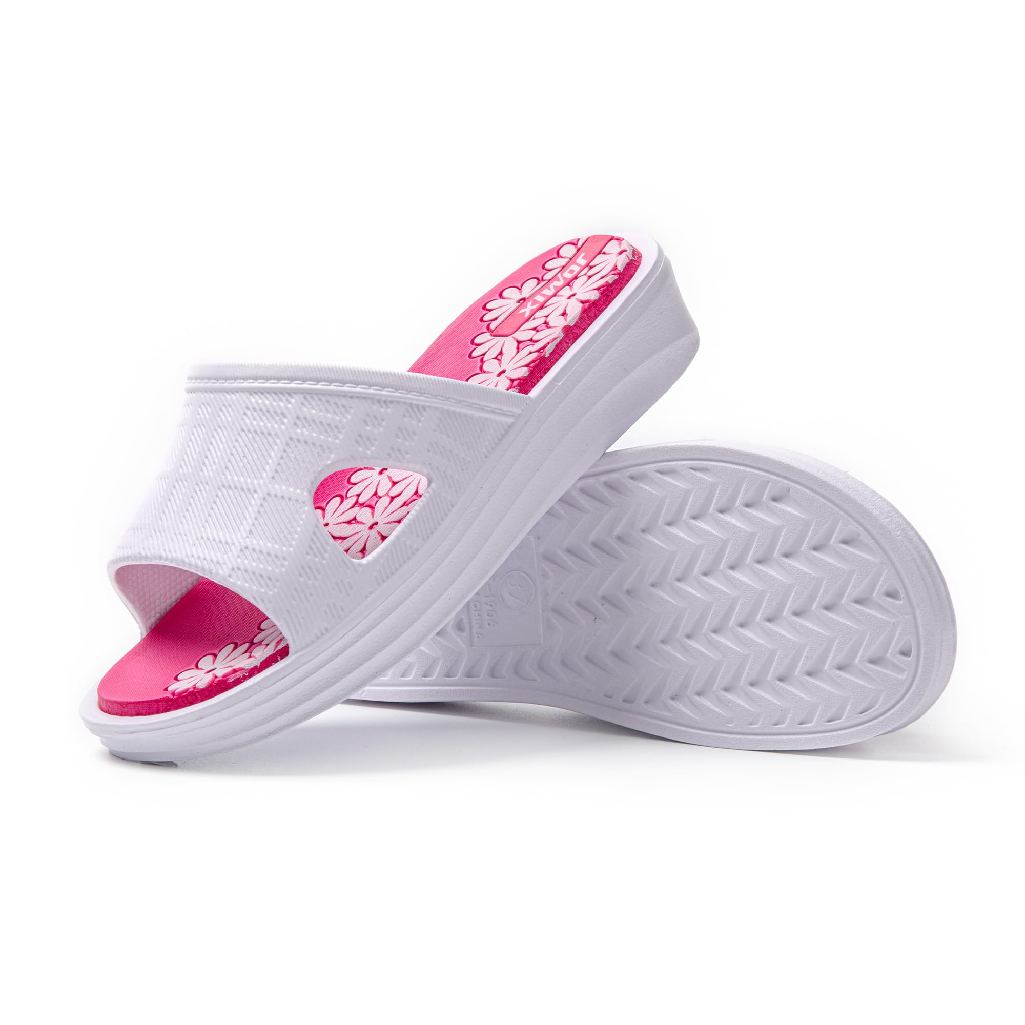 JOMIX Ciabatte Donna Estive con Zeppa Comode Mare Casa Piscina in Gomma EVA SD9216