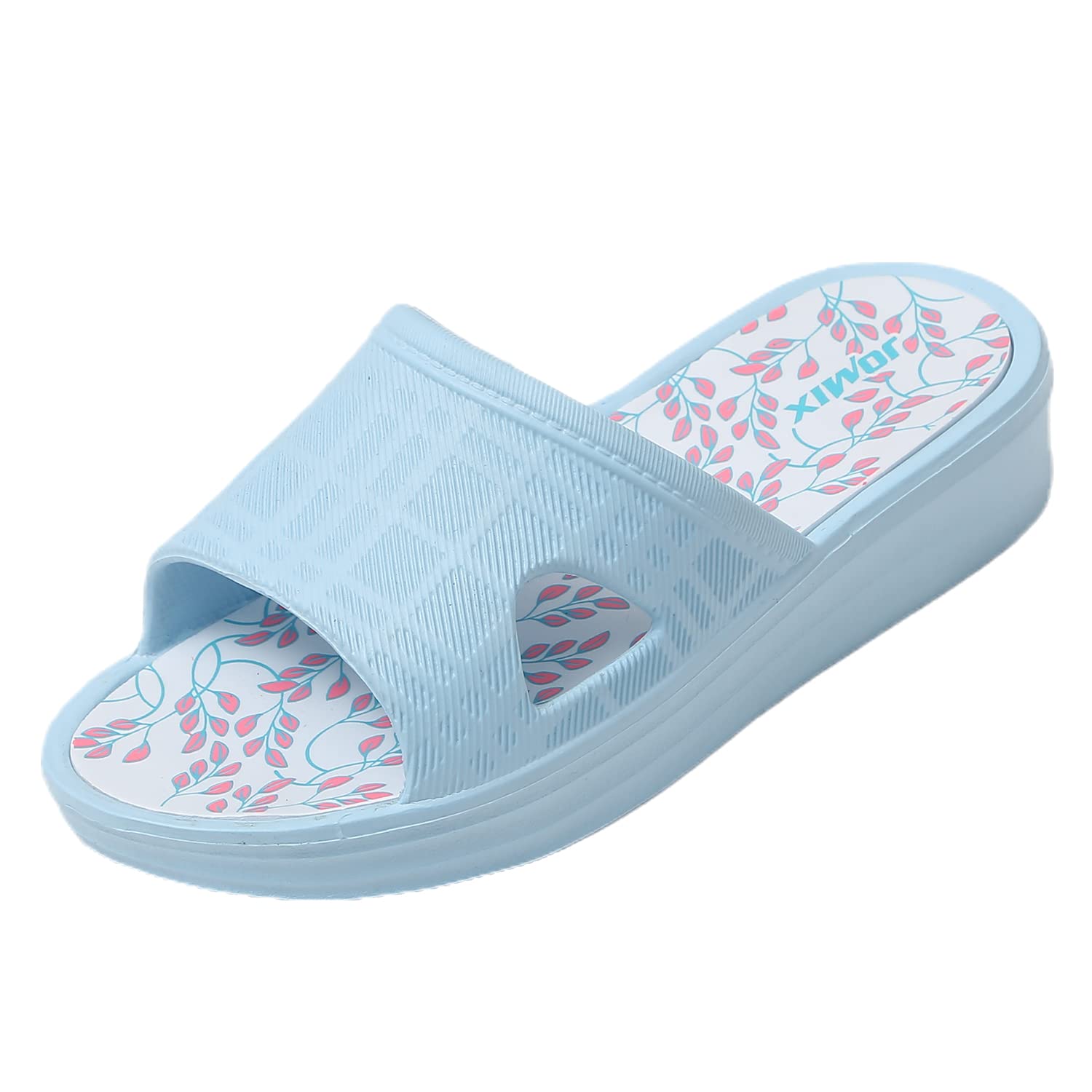 JOMIX Ciabatte Donna Estive con Zeppa Comode Mare Casa Piscina in Gomma EVA SD9216