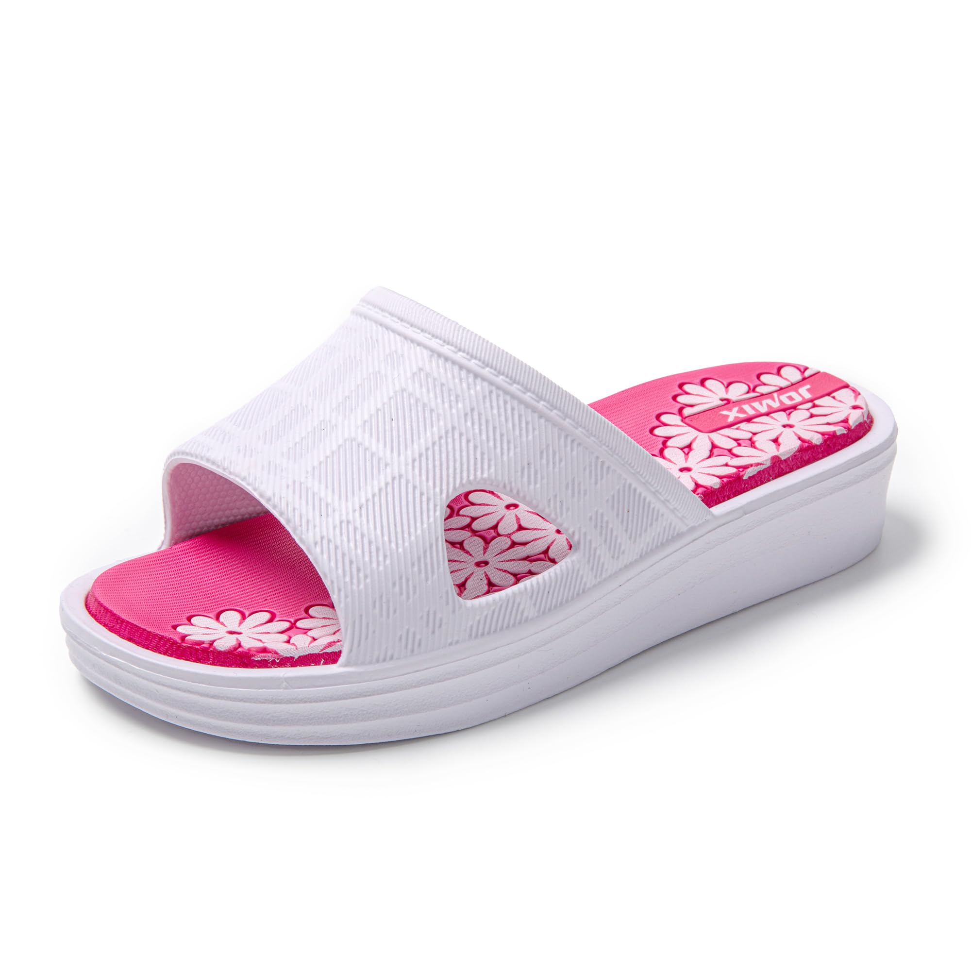 JOMIX Ciabatte Donna Estive con Zeppa Comode Mare Casa Piscina in Gomma EVA SD9216