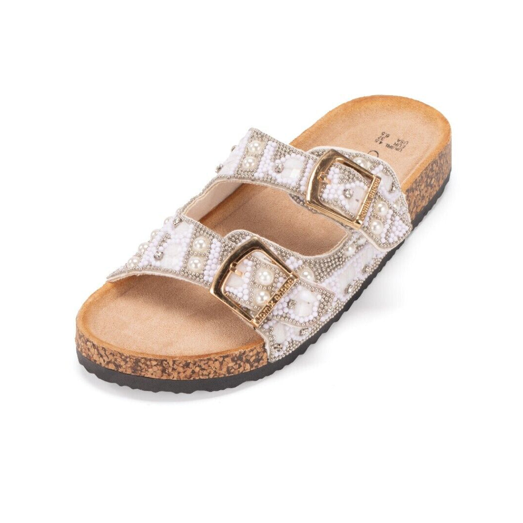 JOMIX Ciabatte Donna Estive Sandali Sughero Plantare Dobbia Fibbia Moda Pantofole WCF250215