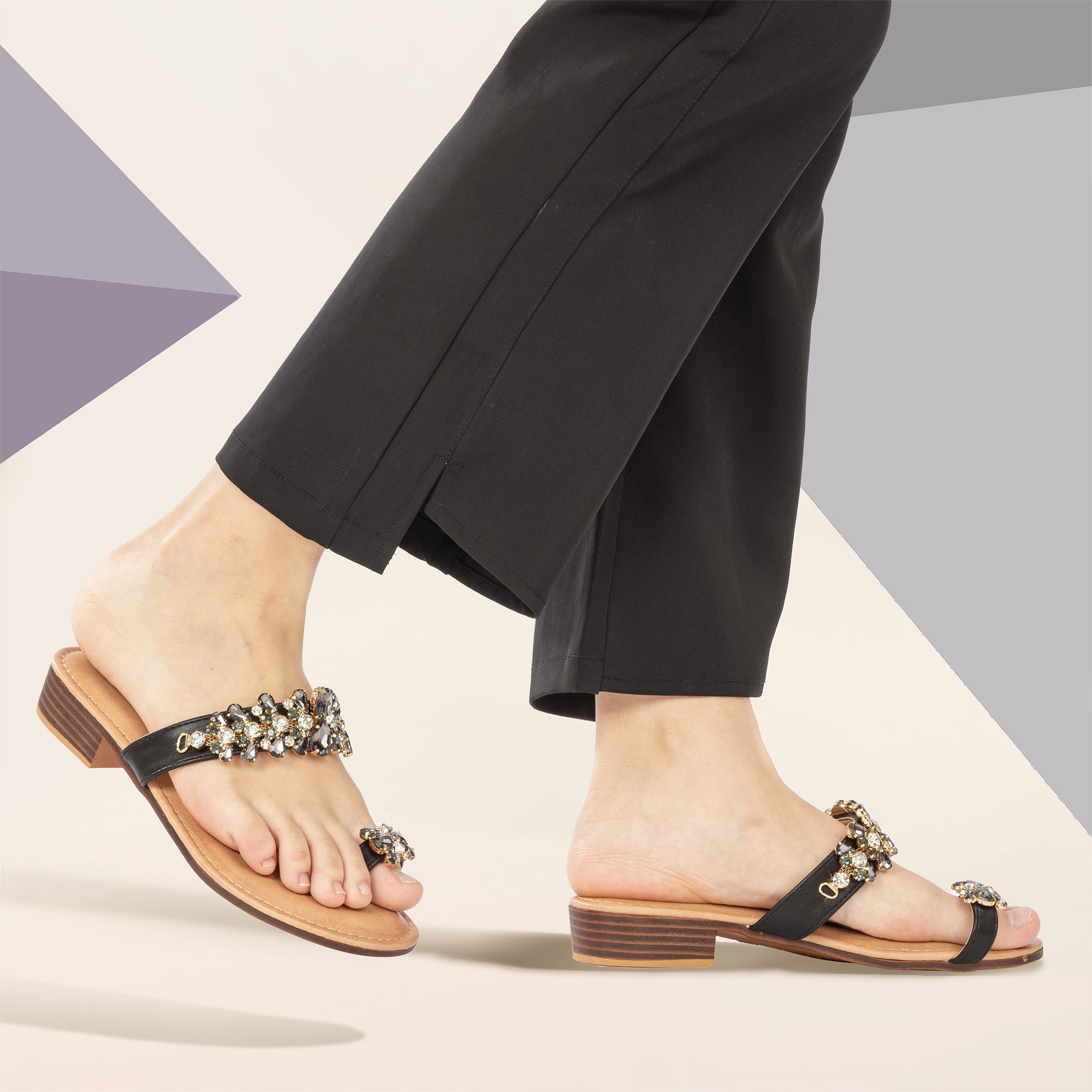 JOMIX Ciabatte DONNA Estive Spiaggia Mare Piscina Pantofole con perline WFC250233