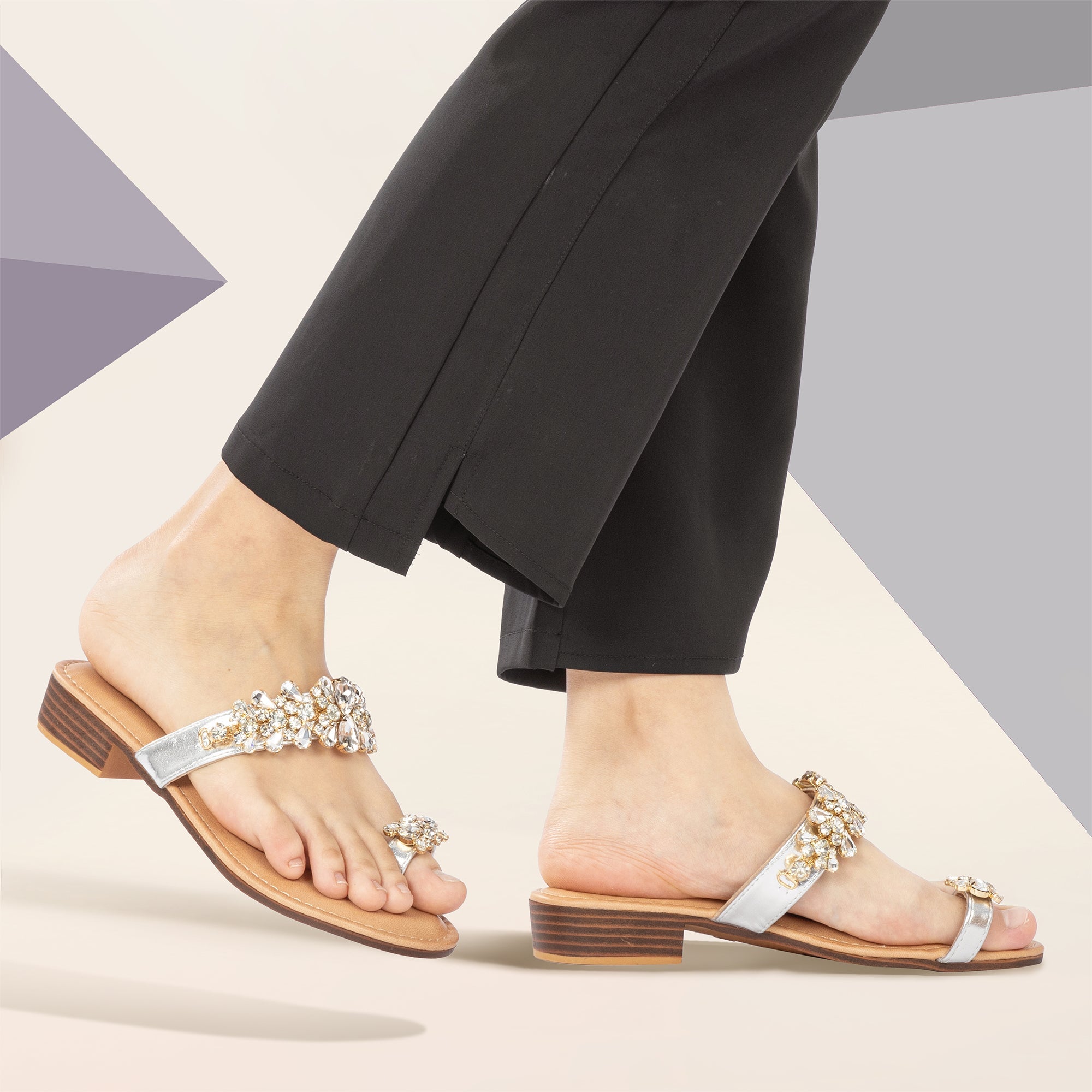 JOMIX Ciabatte DONNA Estive Spiaggia Mare Piscina Pantofole con perline WFC250233