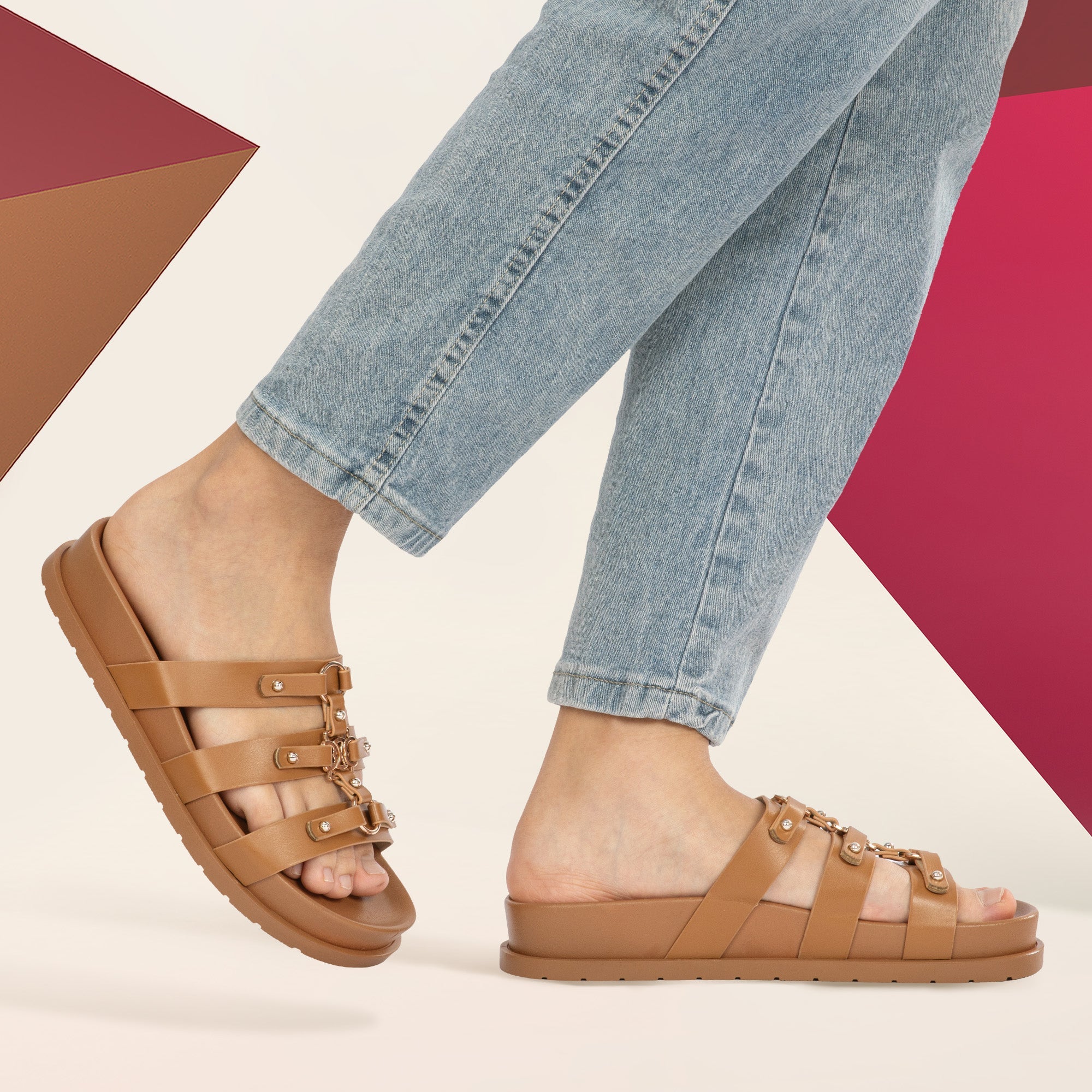 JOMIX Ciabatte Donna Estivi Elegante Moda Pantofole Donna Sandali Scarpe WFC250373