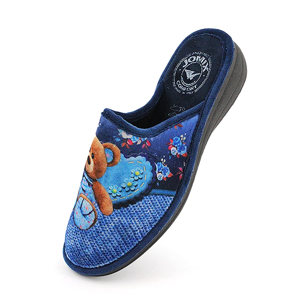 JOMIX Ciabatte Donna Invernali Anatomiche Punta Chiusa Pantofole Calde