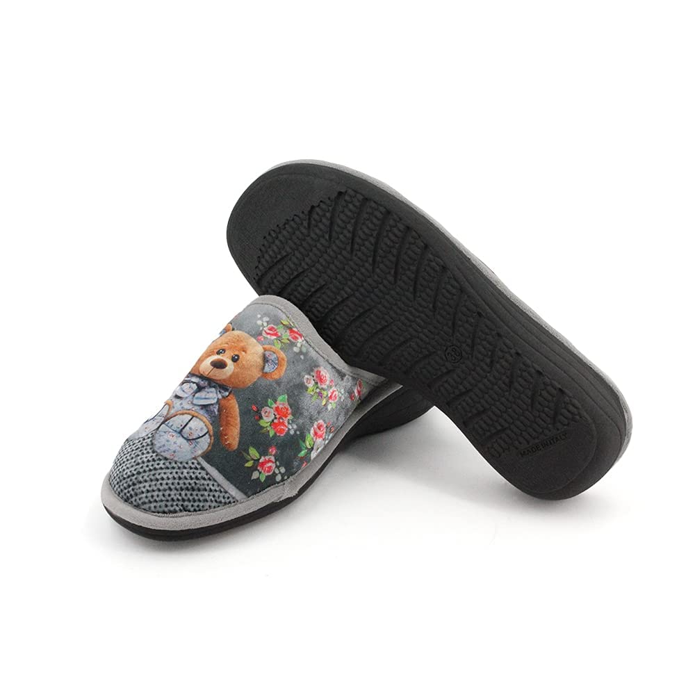 JOMIX Ciabatte Donna Invernali Anatomiche Punta Chiusa Pantofole Calde