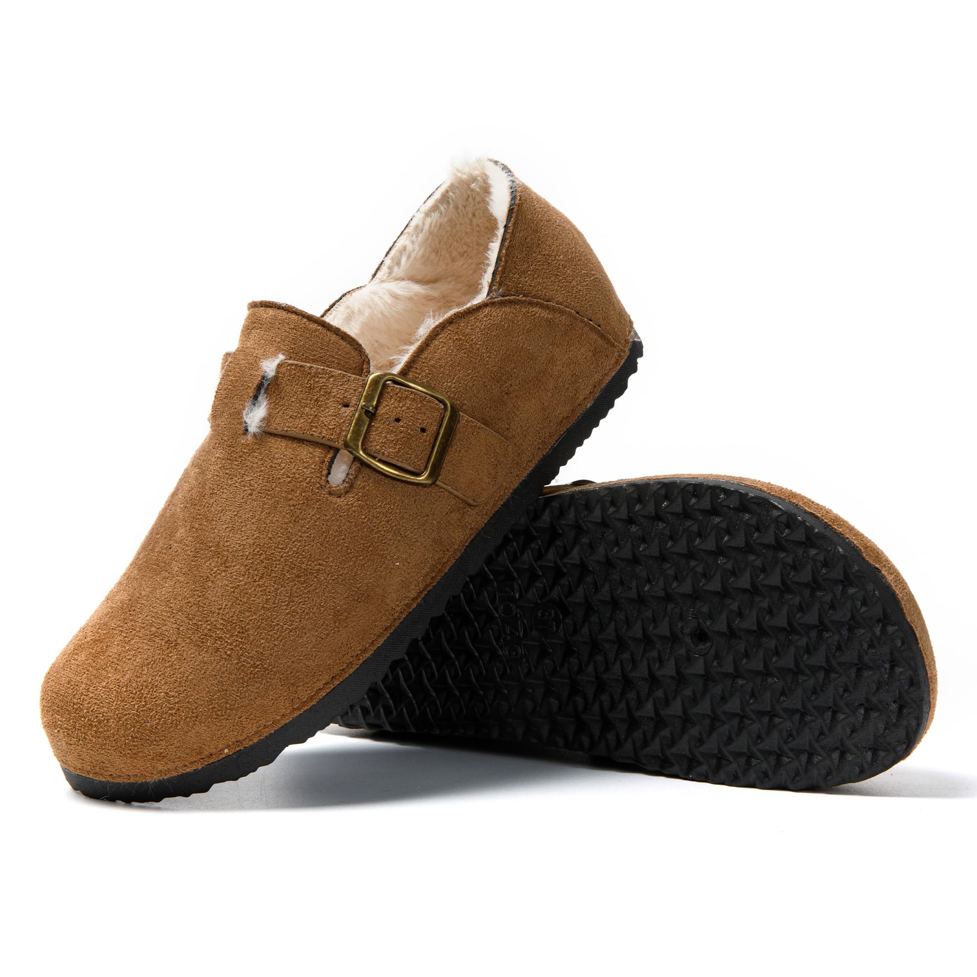 JOMIX Ciabatte Donna Invernali Chiusa Pantofole Calde da Casa Babbucce Pelose Comode Fibba Regolabile