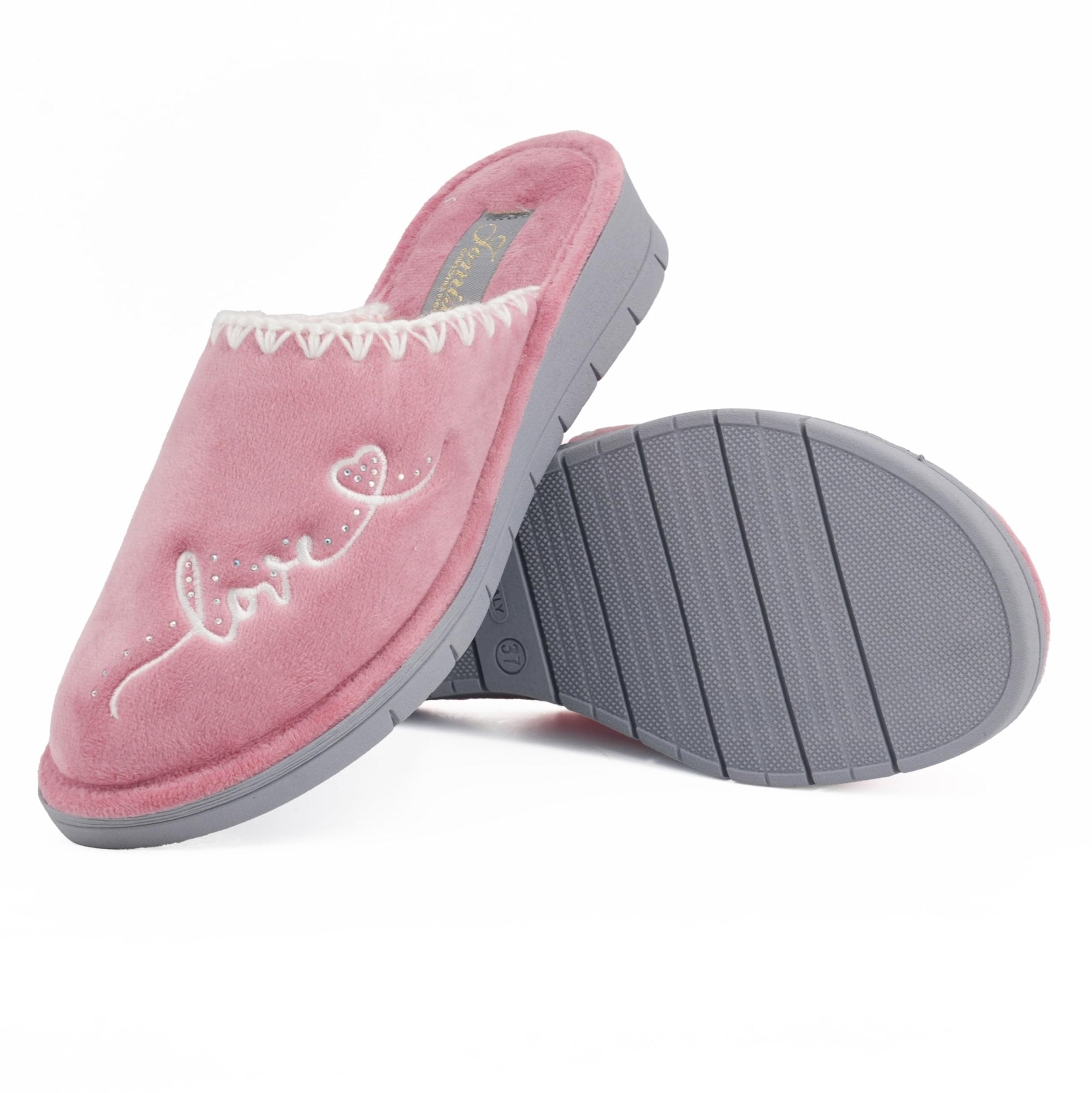 JOMIX Ciabatte Donna Invernali da Casa Pantofole Pelose Calde Tacco Zeppa Termiche Comode e Morbide