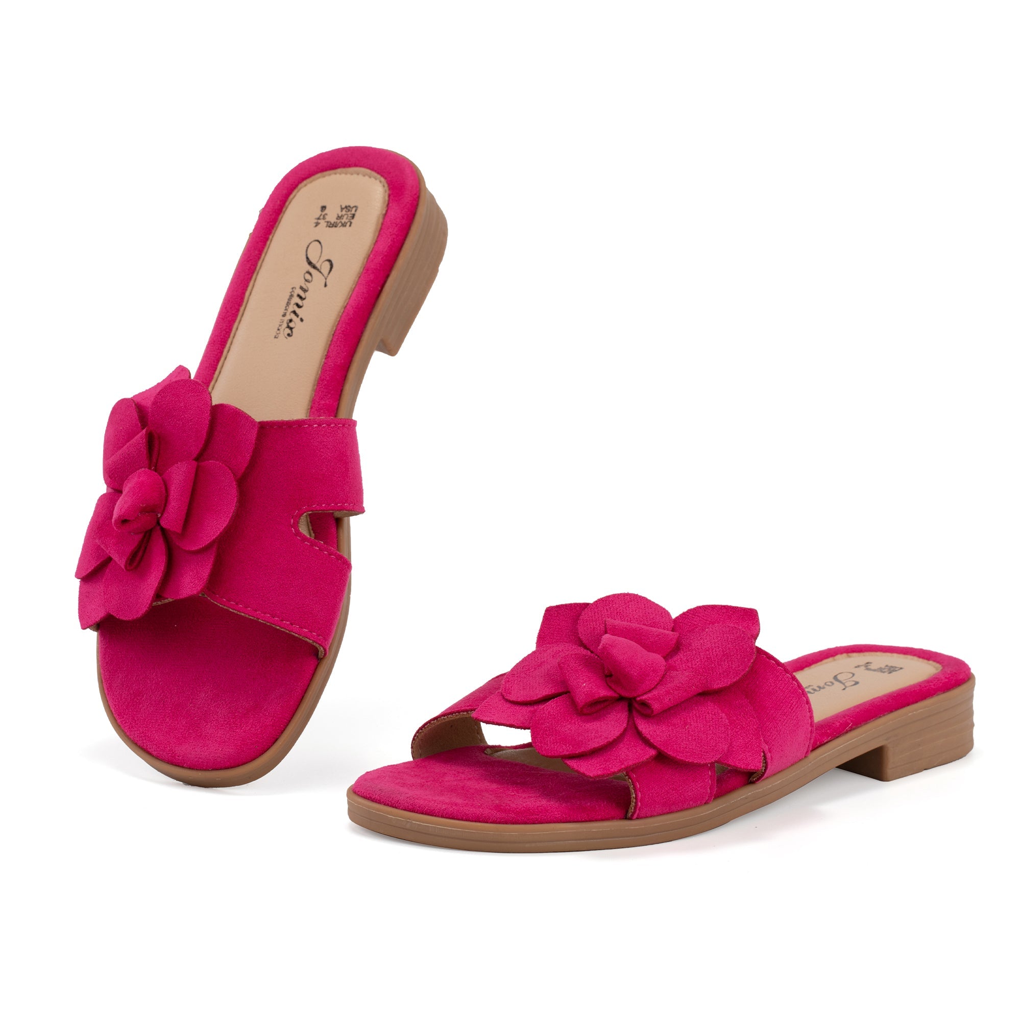 JOMIX Ciabatte Eleganti da Donna Pantofole Piatte Morbide e Traspiranti Suola WFC250365