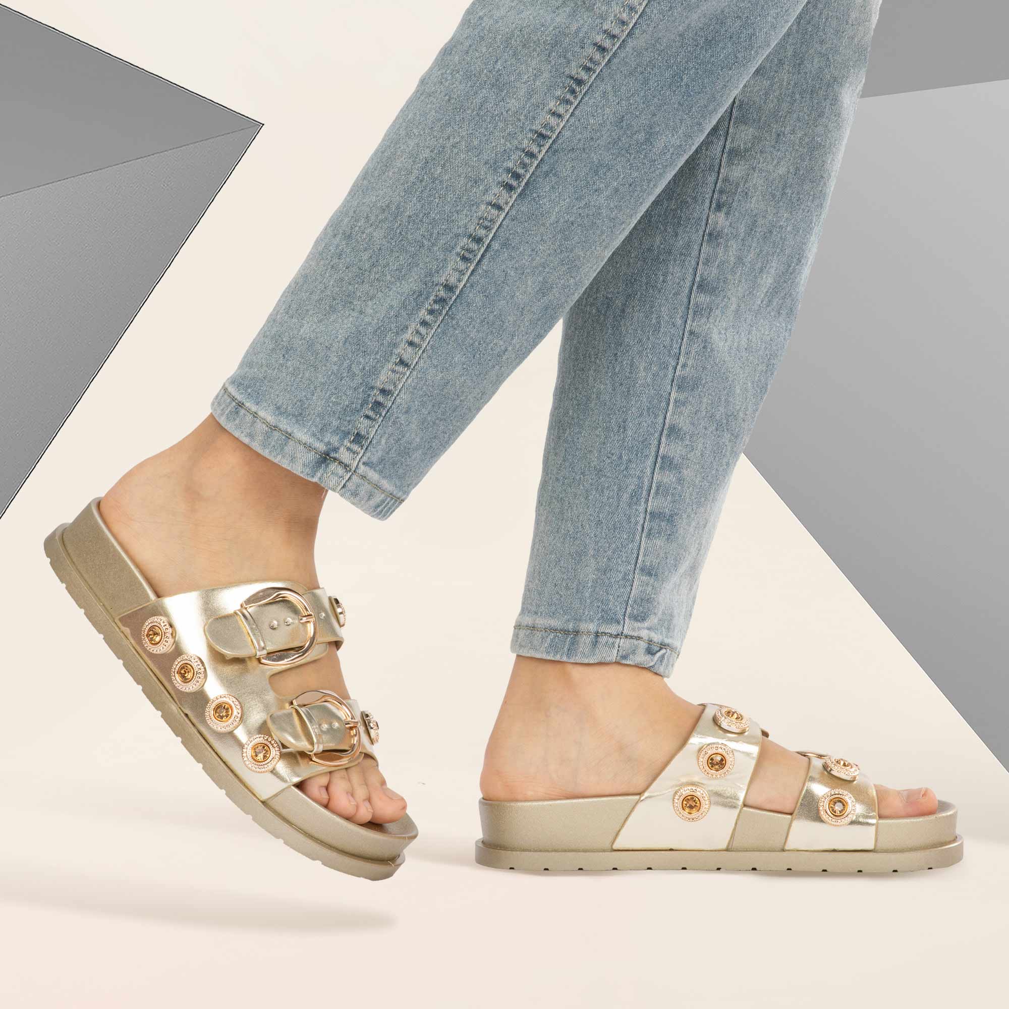 JOMIX Ciabatte Estive Comode da Donna Pantofole da Spiaggia Eleganti WFC250374