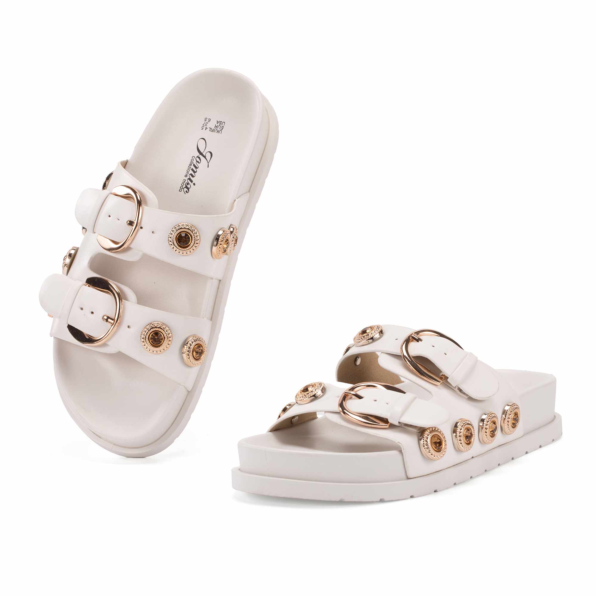 JOMIX Ciabatte Estive Comode da Donna Pantofole da Spiaggia Eleganti WFC250374